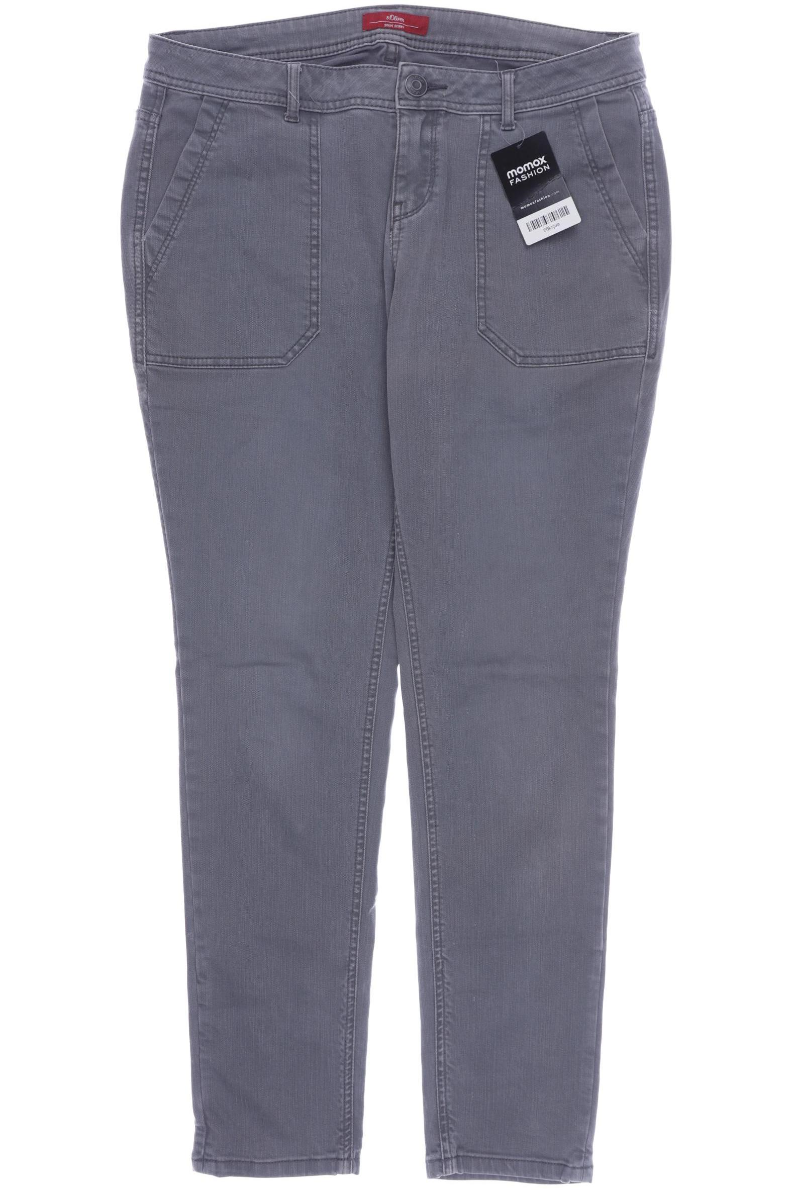 

s.Oliver Damen Jeans, grau