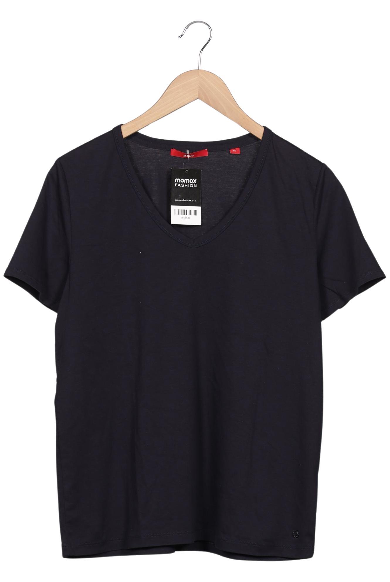 

s.Oliver Damen T-Shirt, marineblau, Gr. 42