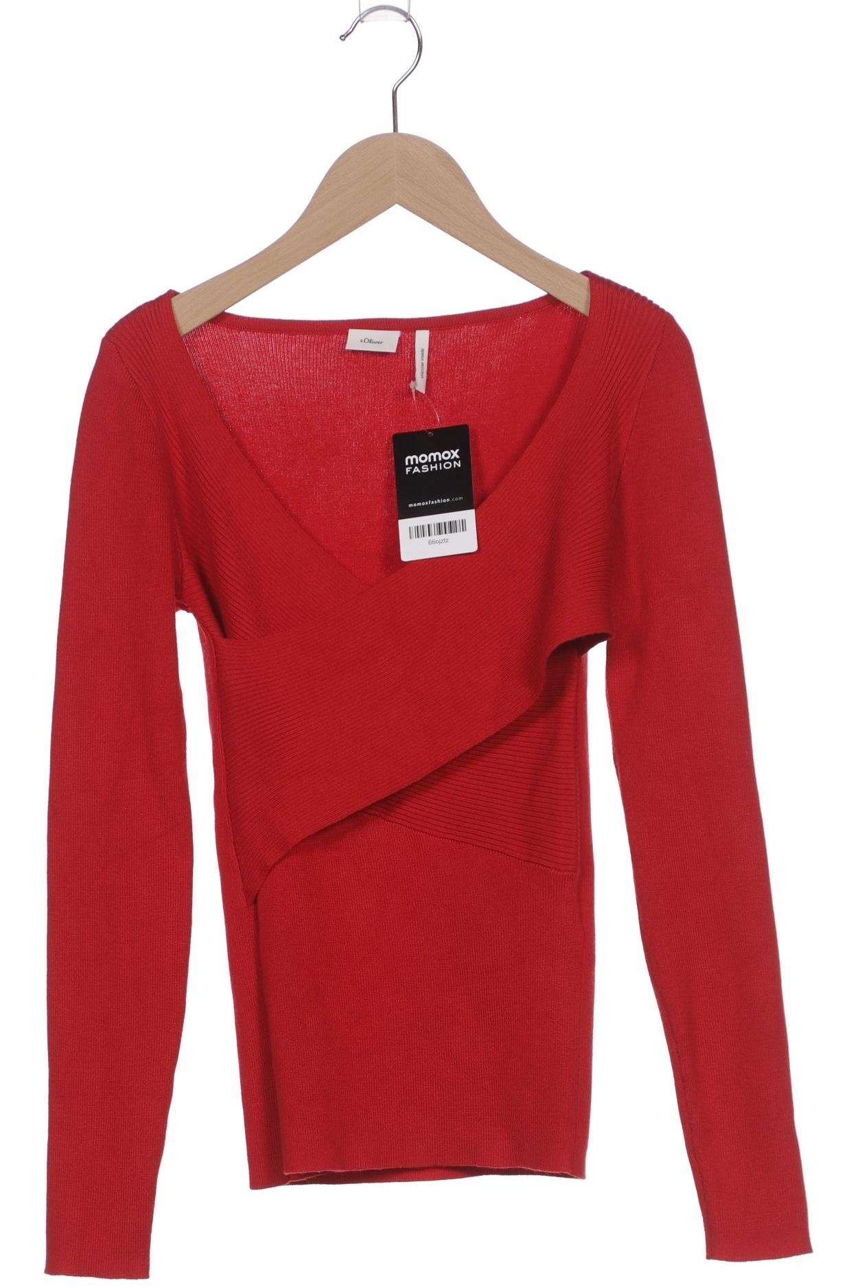 

s.Oliver Damen Pullover, rot, Gr. 32