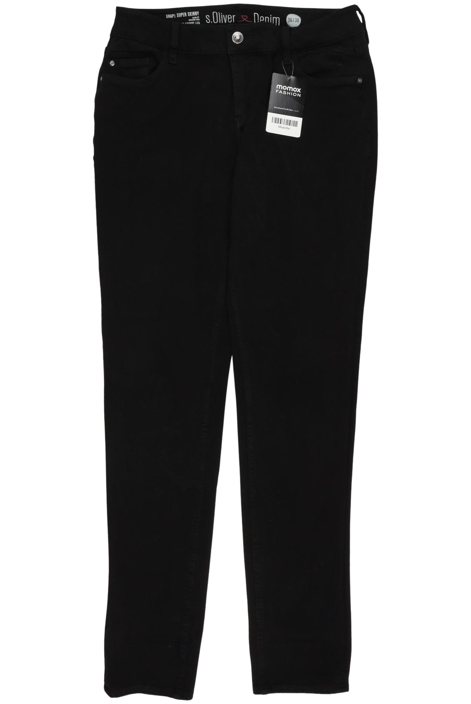 

s.Oliver Damen Jeans, schwarz, Gr. 36