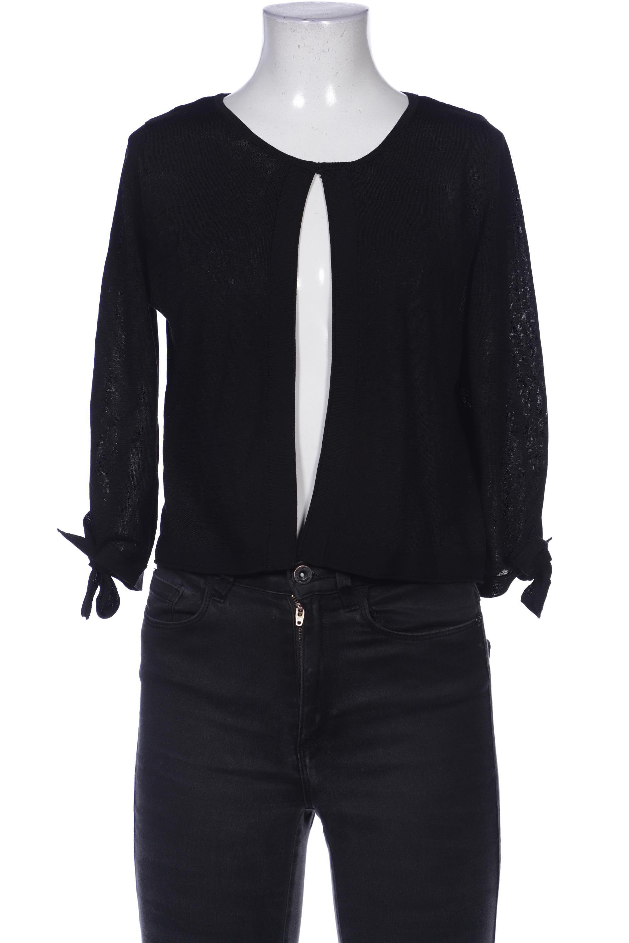 

s.Oliver Damen Strickjacke, schwarz, Gr. 34