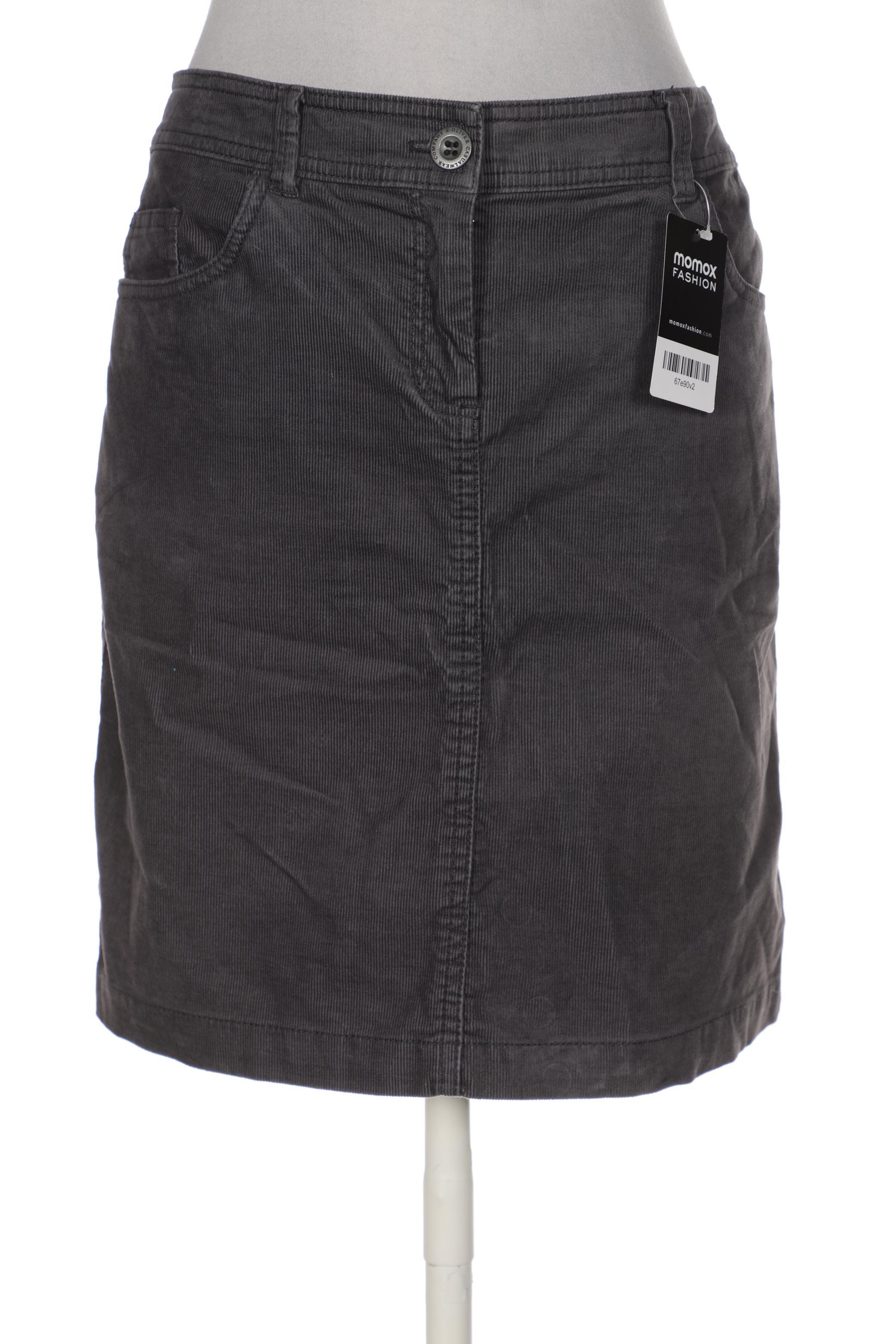 Thumbnail - s.Oliver Damen Rock, grau, Gr. 38