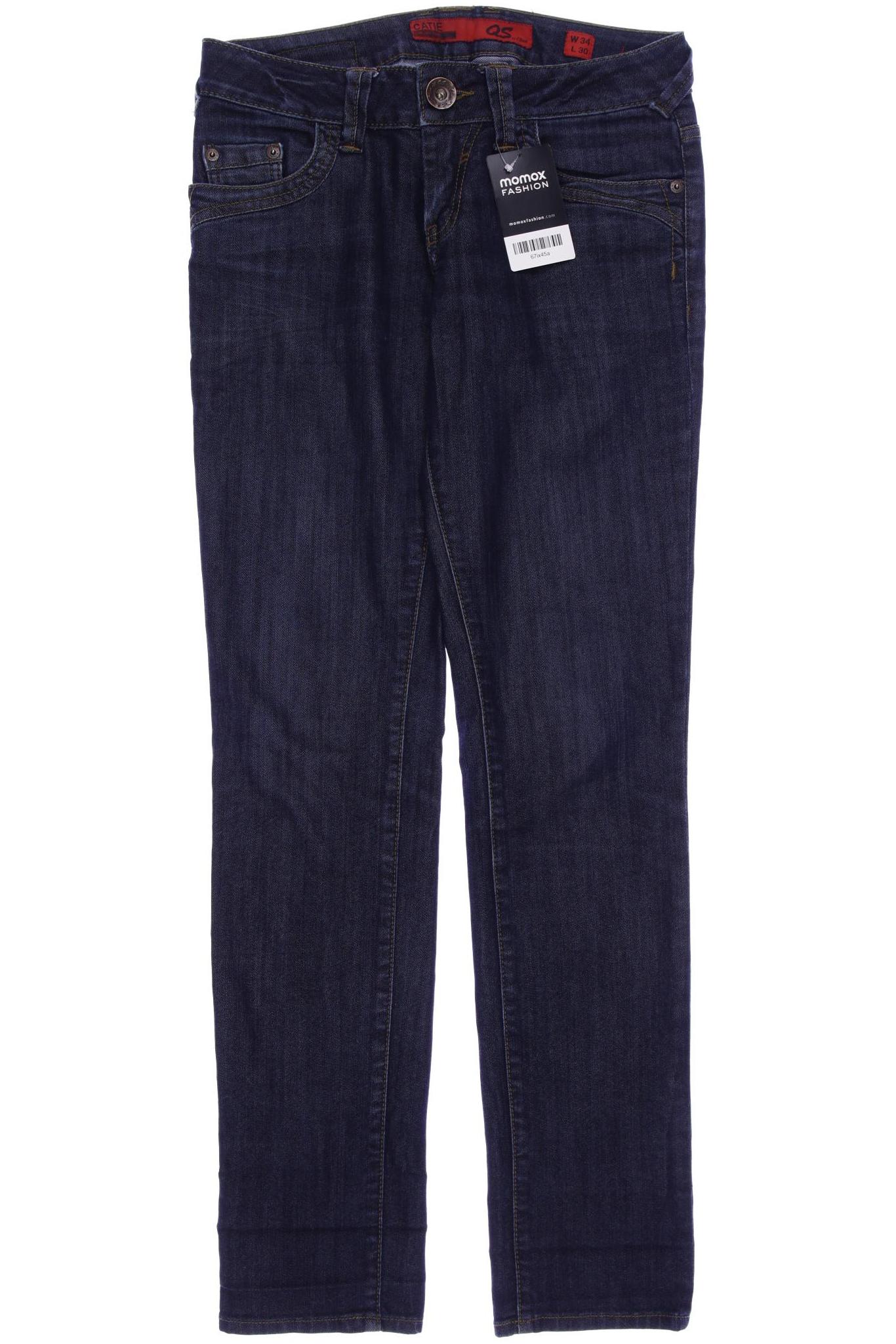 

s.Oliver Damen Jeans, marineblau