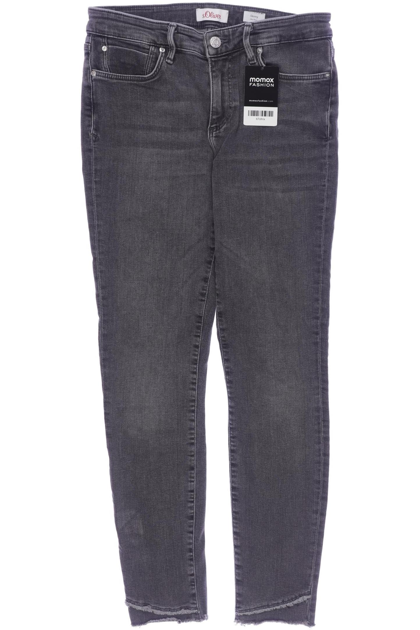 

s.Oliver Damen Jeans, grau, Gr. 36