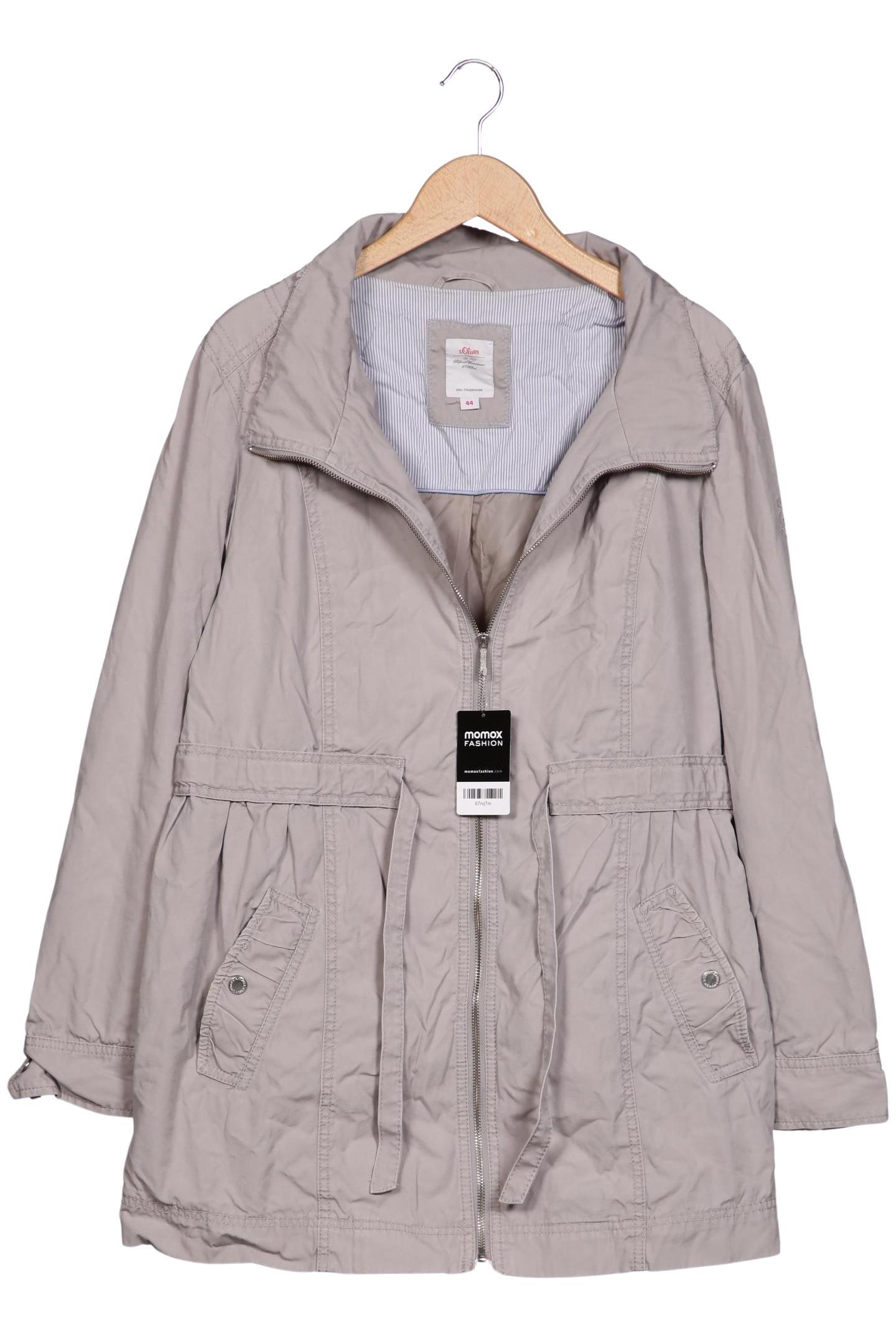 

s.Oliver Damen Mantel, grau, Gr. 44