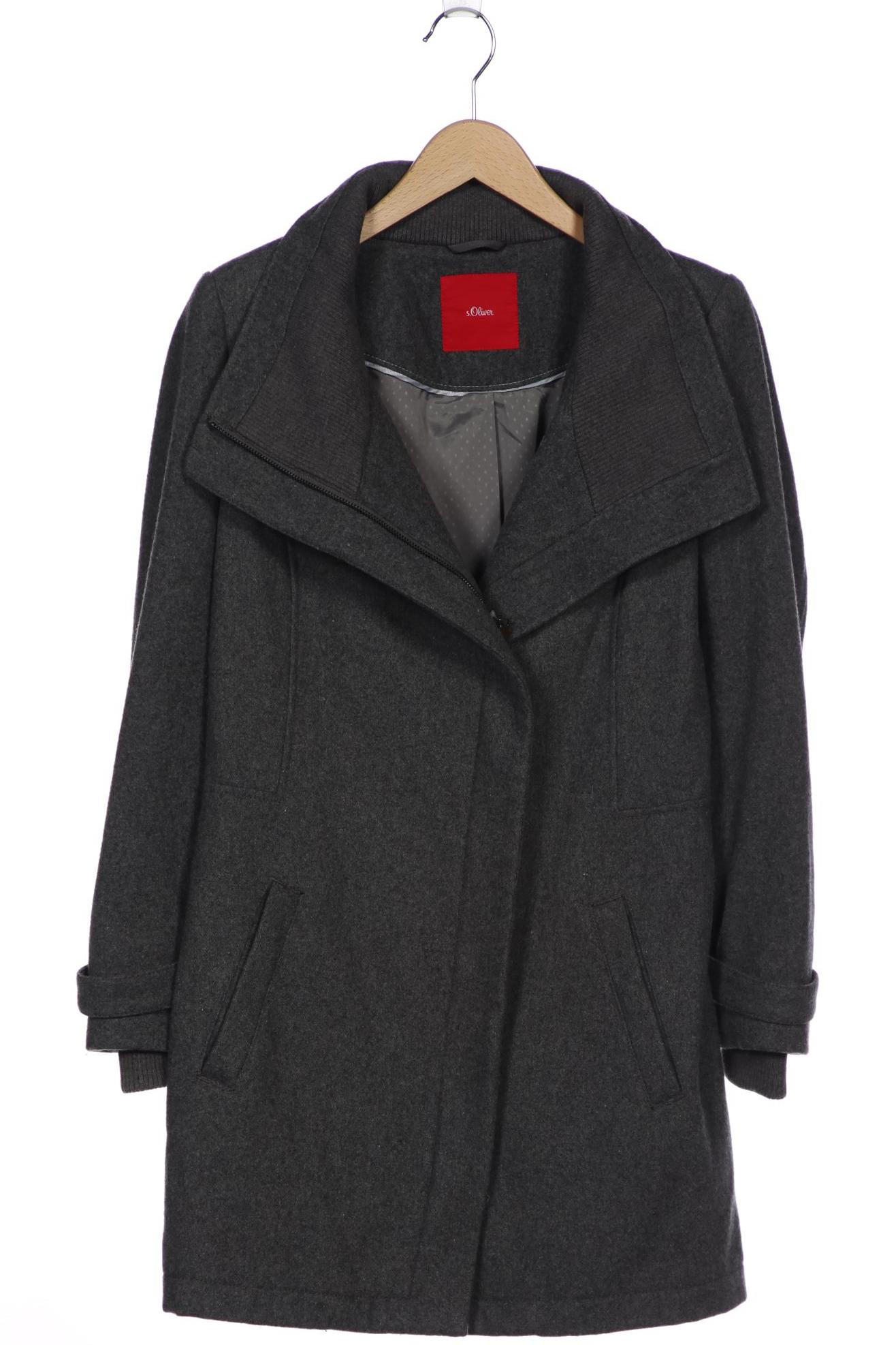 

s.Oliver Damen Mantel, grau