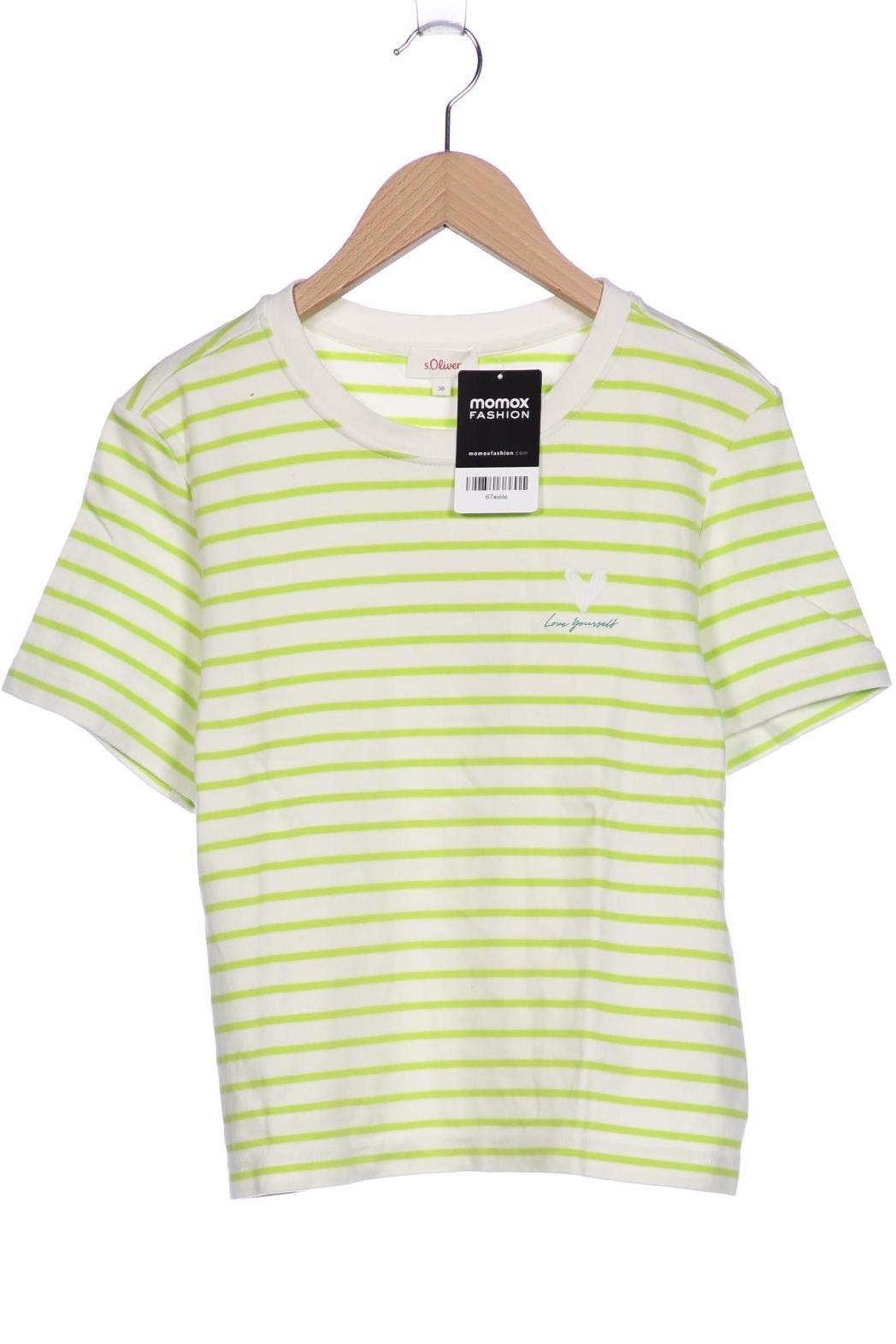 

s.Oliver Damen T-Shirt, weiß, Gr. 38