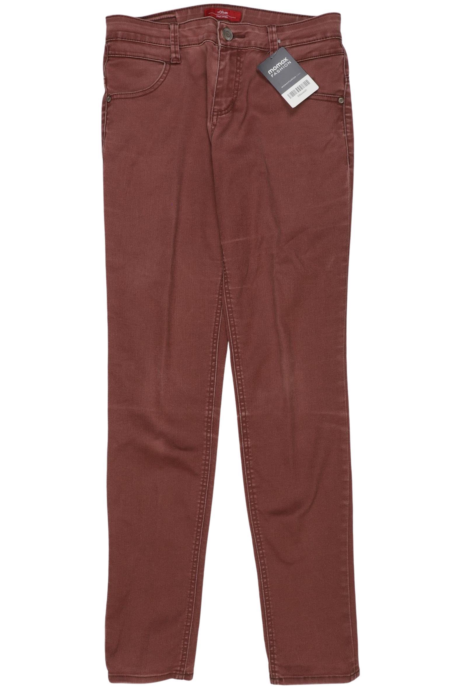 

s.Oliver Damen Jeans, bordeaux, Gr. 34