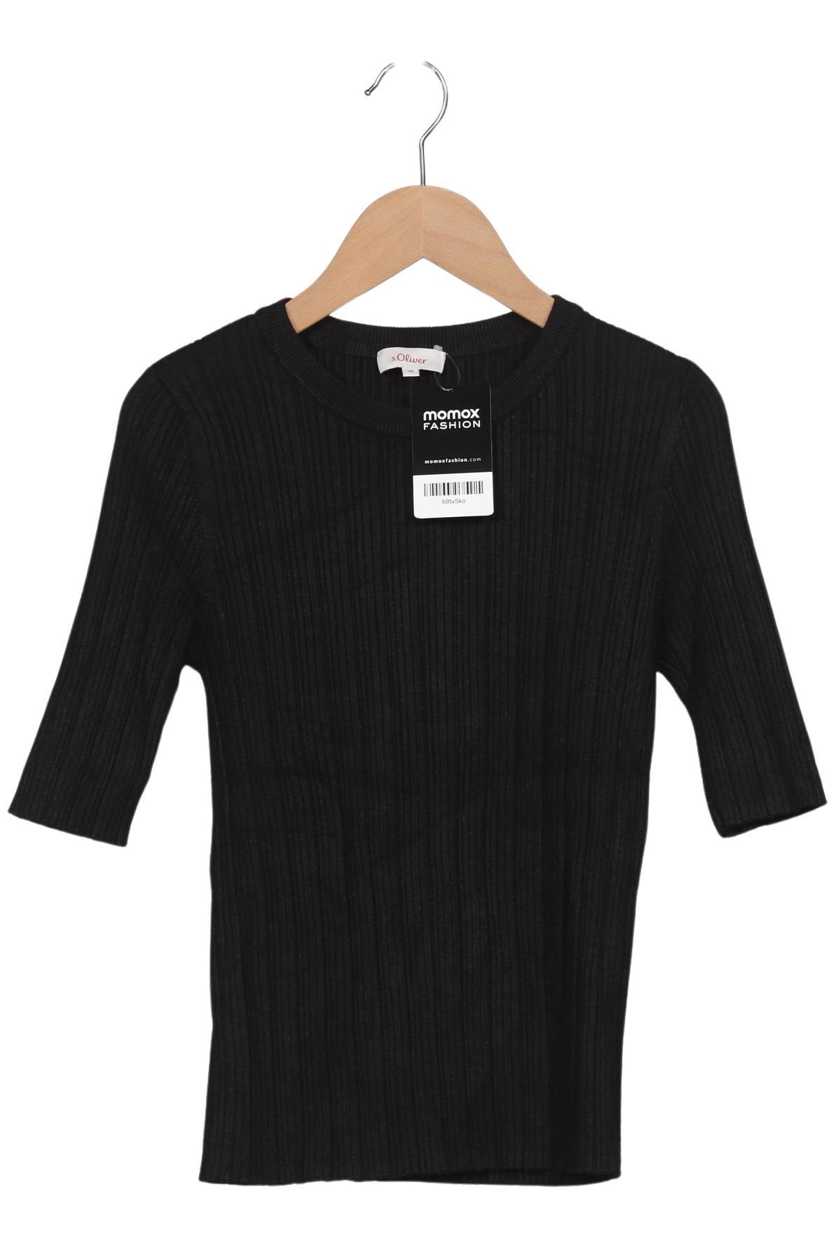 

s.Oliver Damen Pullover, schwarz, Gr. 36