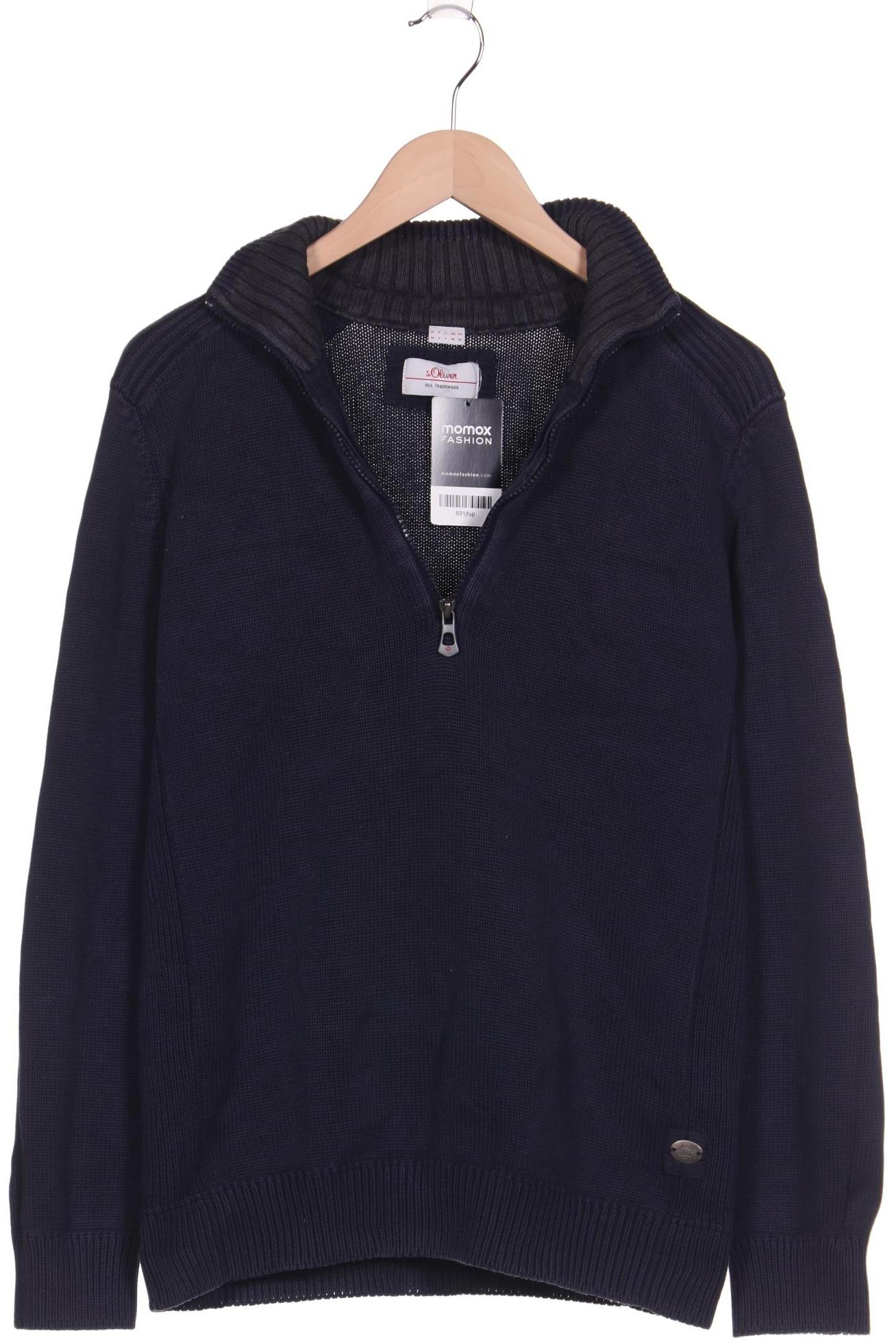 

s.Oliver Damen Pullover, marineblau