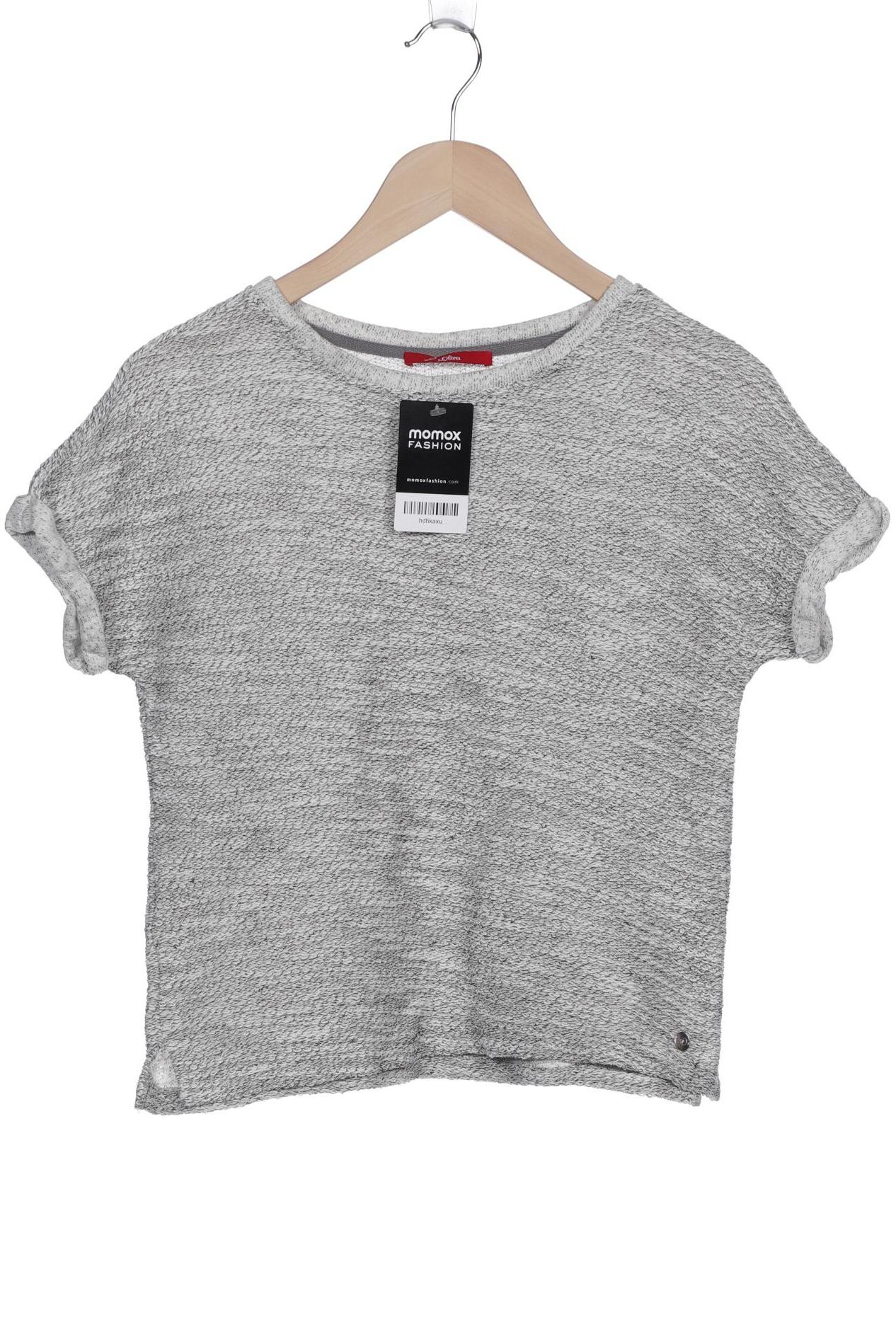 

s.Oliver Damen T-Shirt, grau, Gr. 32