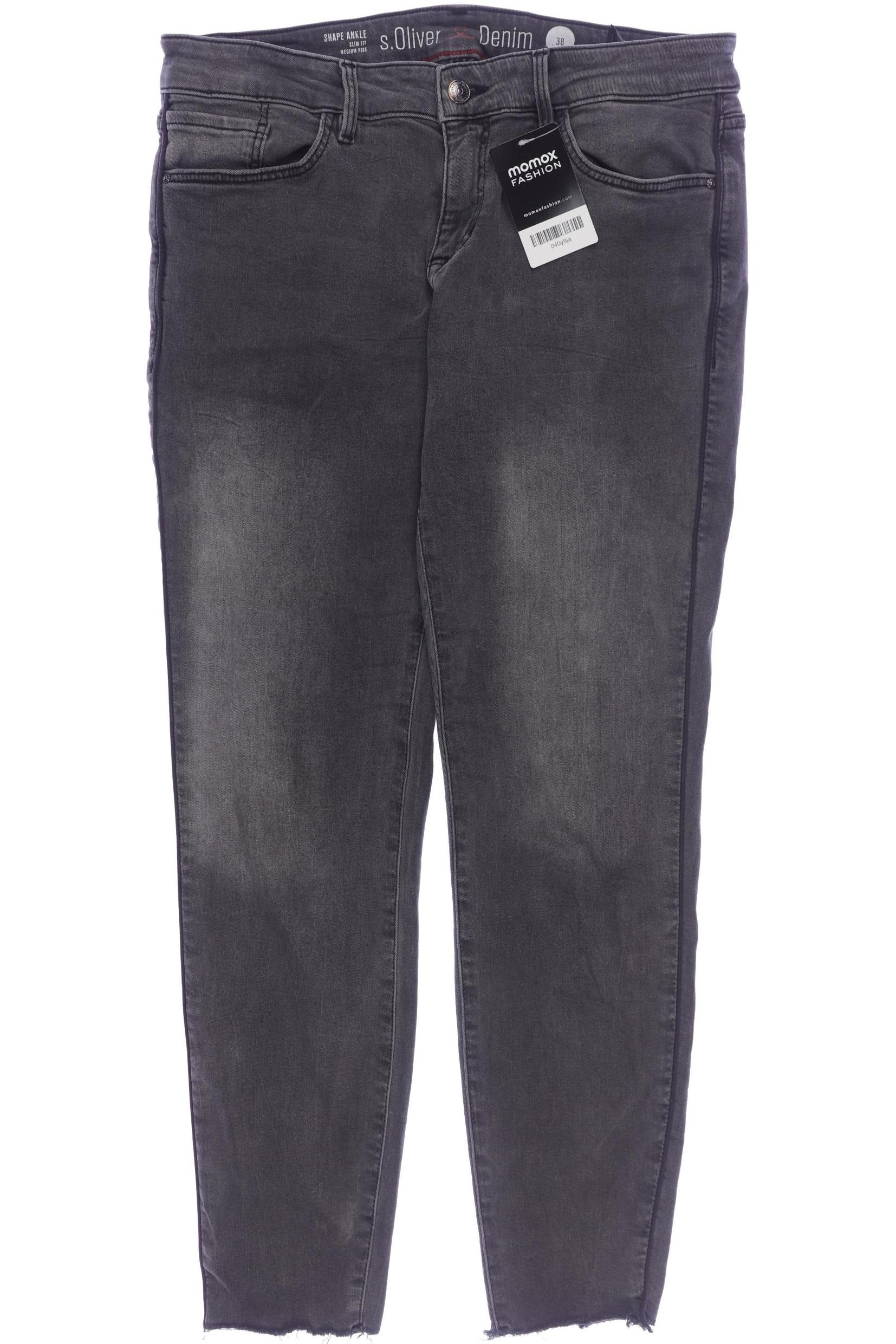 

s.Oliver Damen Jeans, grau, Gr. 38
