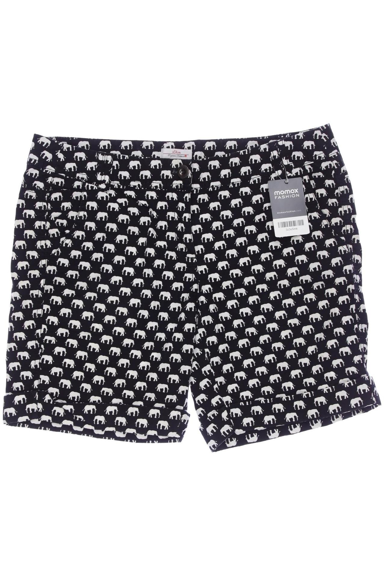 

s.Oliver Damen Shorts, schwarz, Gr. 40