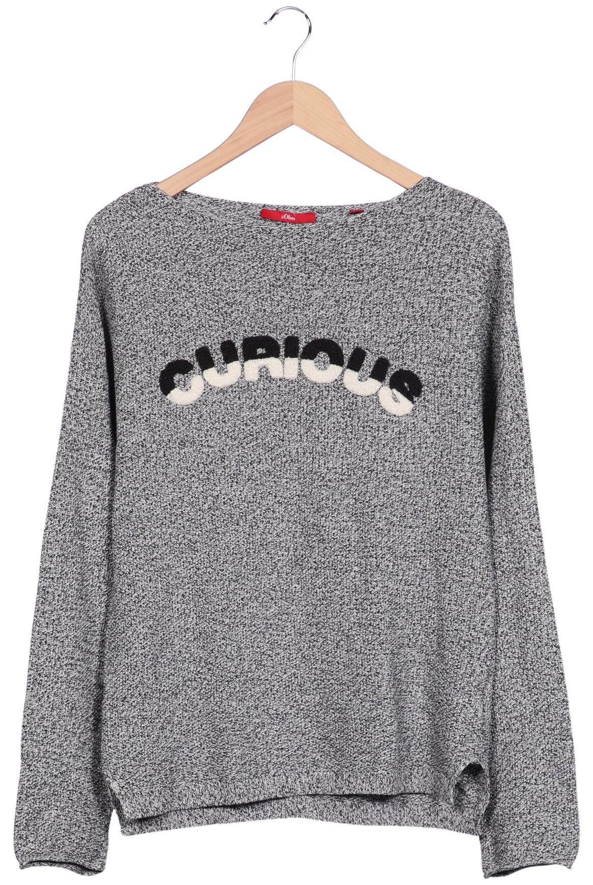 

s.Oliver Damen Pullover, grau, Gr. 40