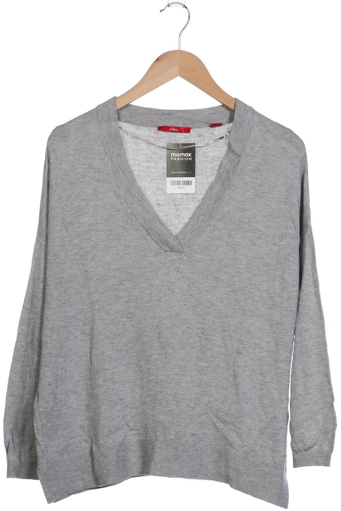 

s.Oliver Damen Pullover, grau, Gr. 36