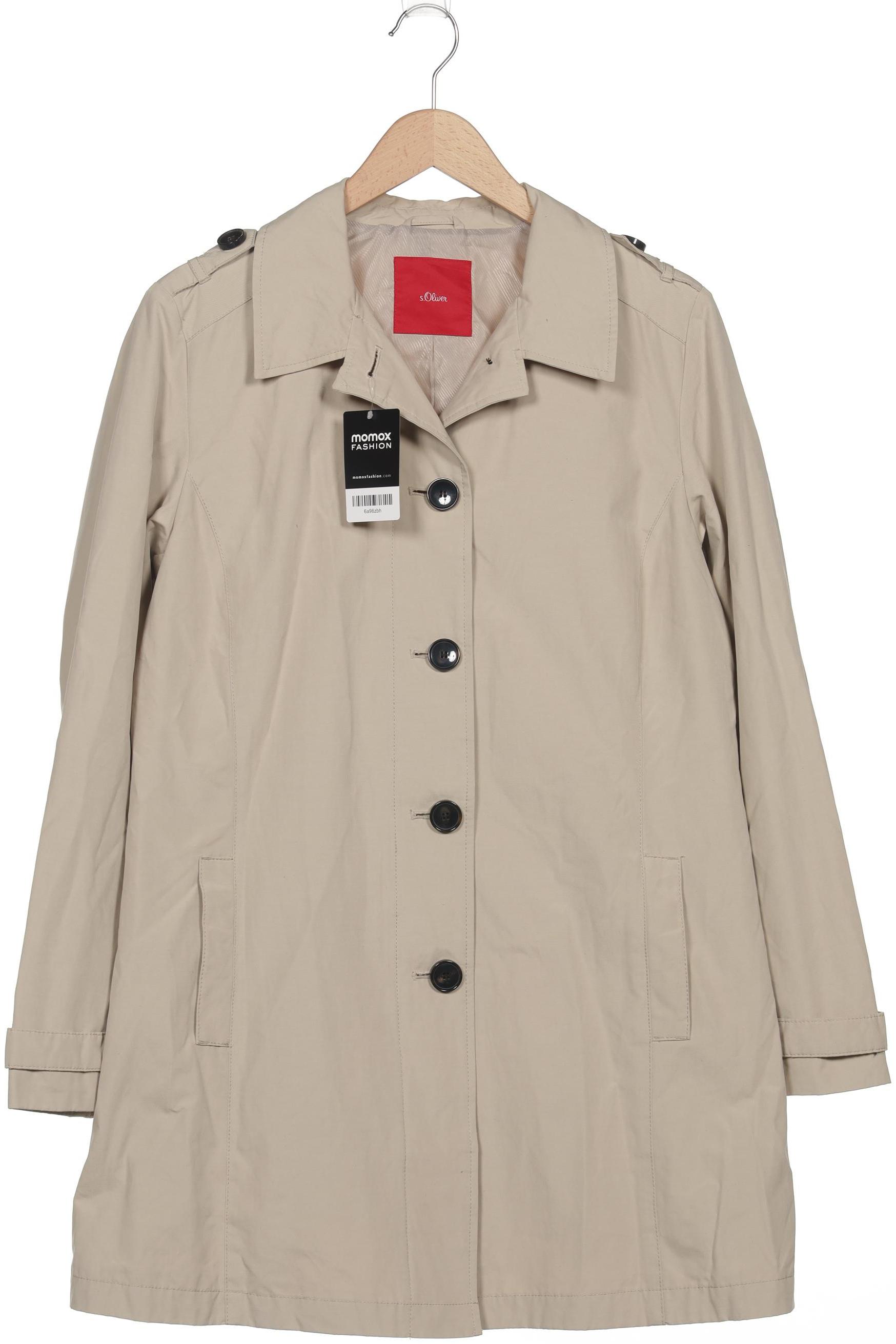 

s.Oliver Damen Mantel, beige, Gr. 42