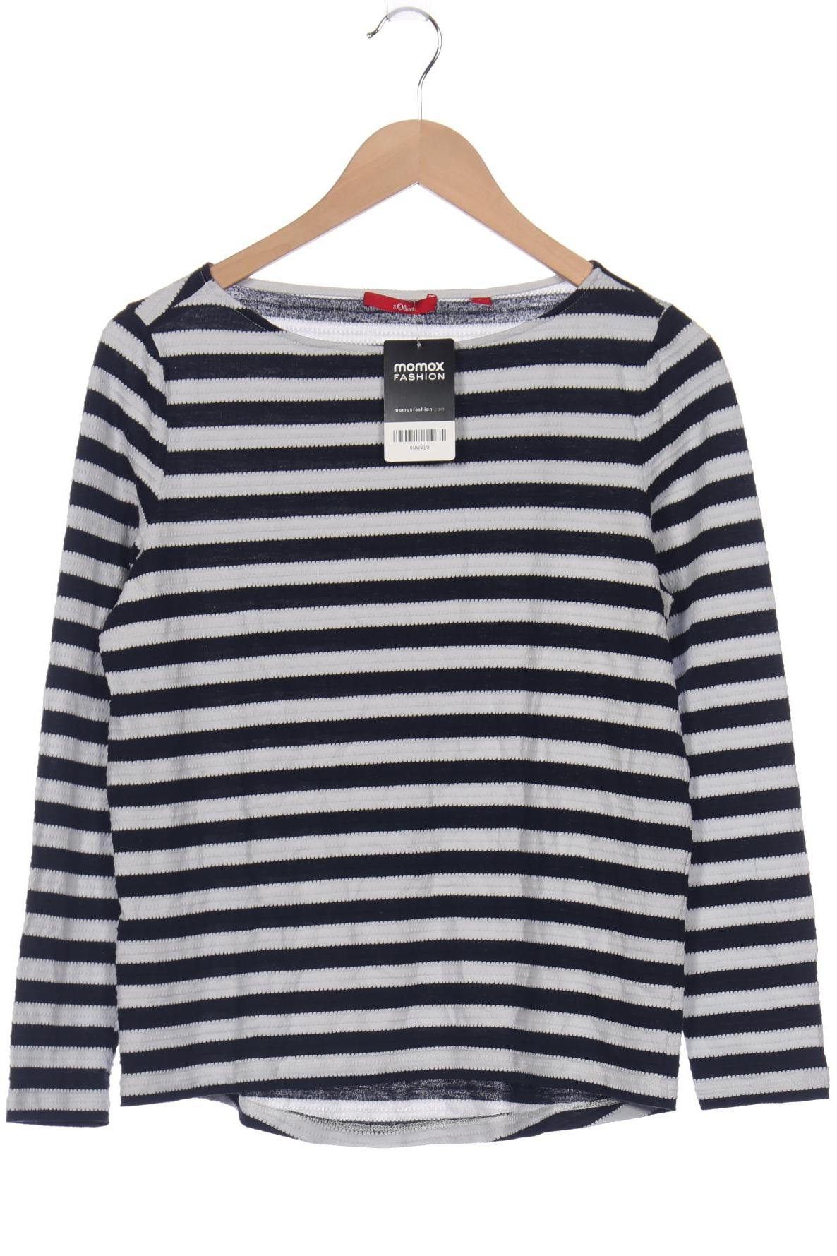 

s.Oliver Damen Langarmshirt, grau