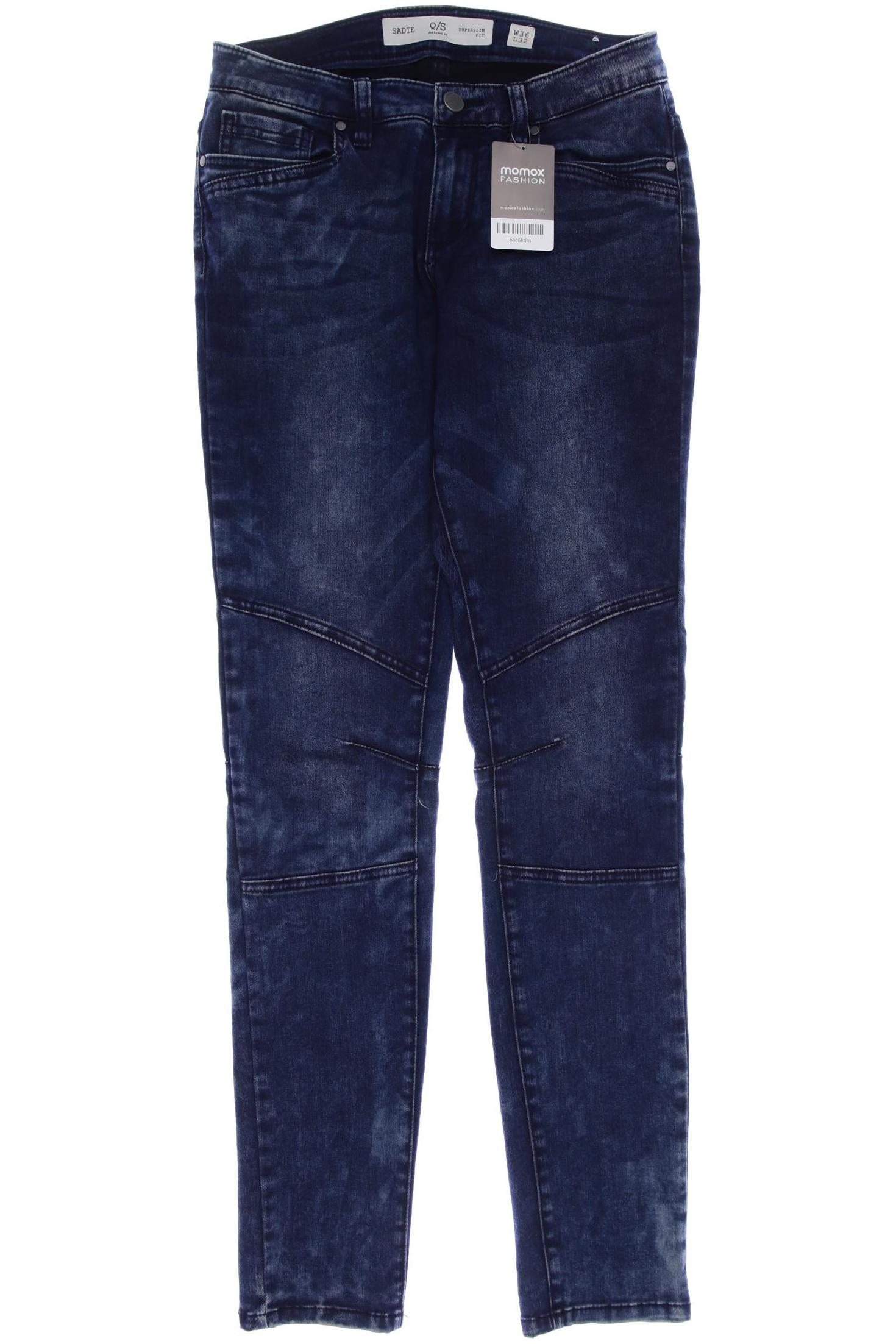 

s.Oliver Damen Jeans, marineblau