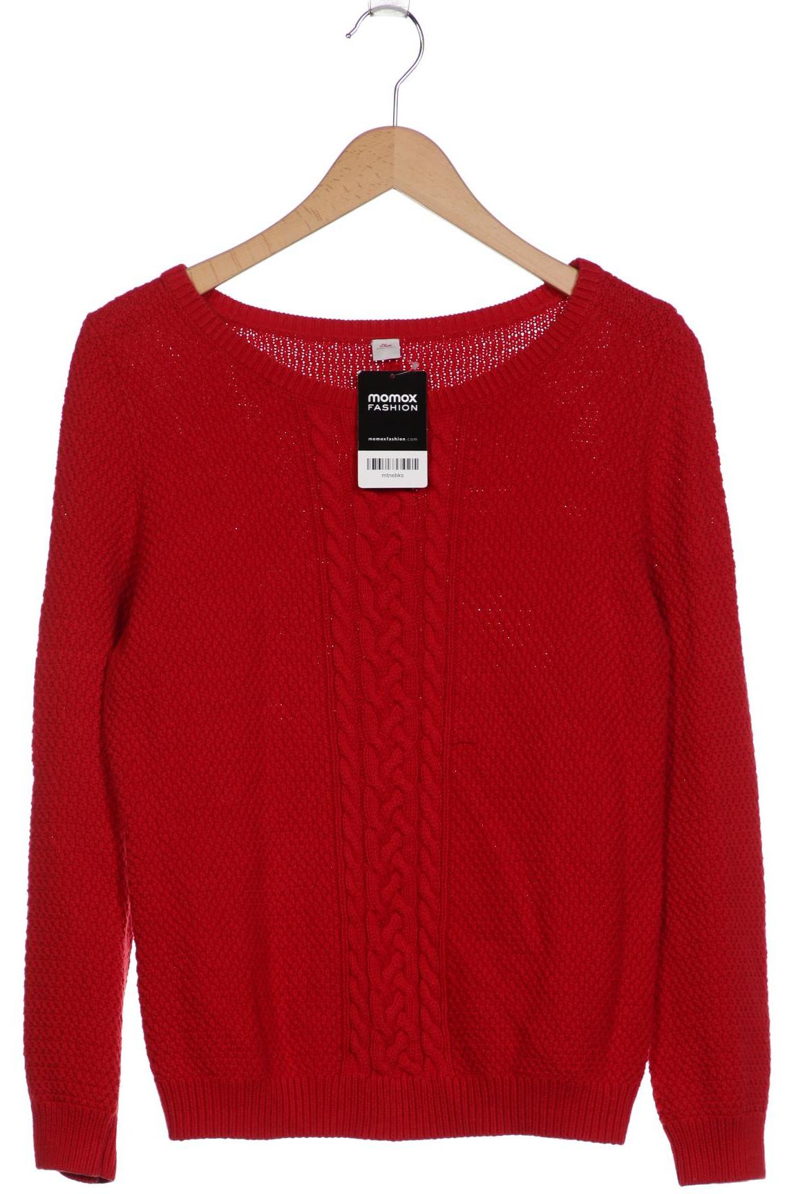 

s.Oliver Damen Pullover, rot, Gr. 42