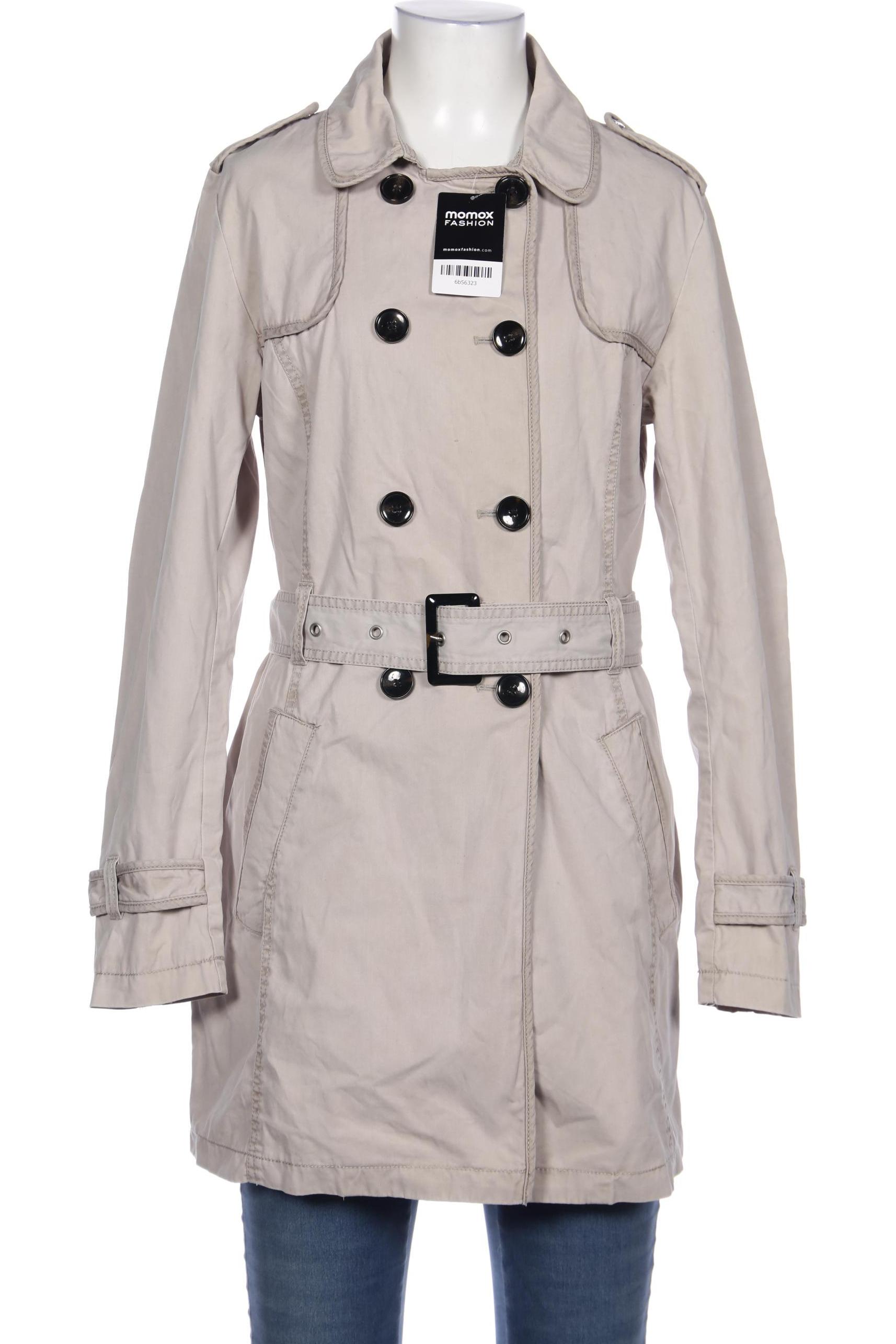 

s.Oliver Damen Mantel, cremeweiß, Gr. 36