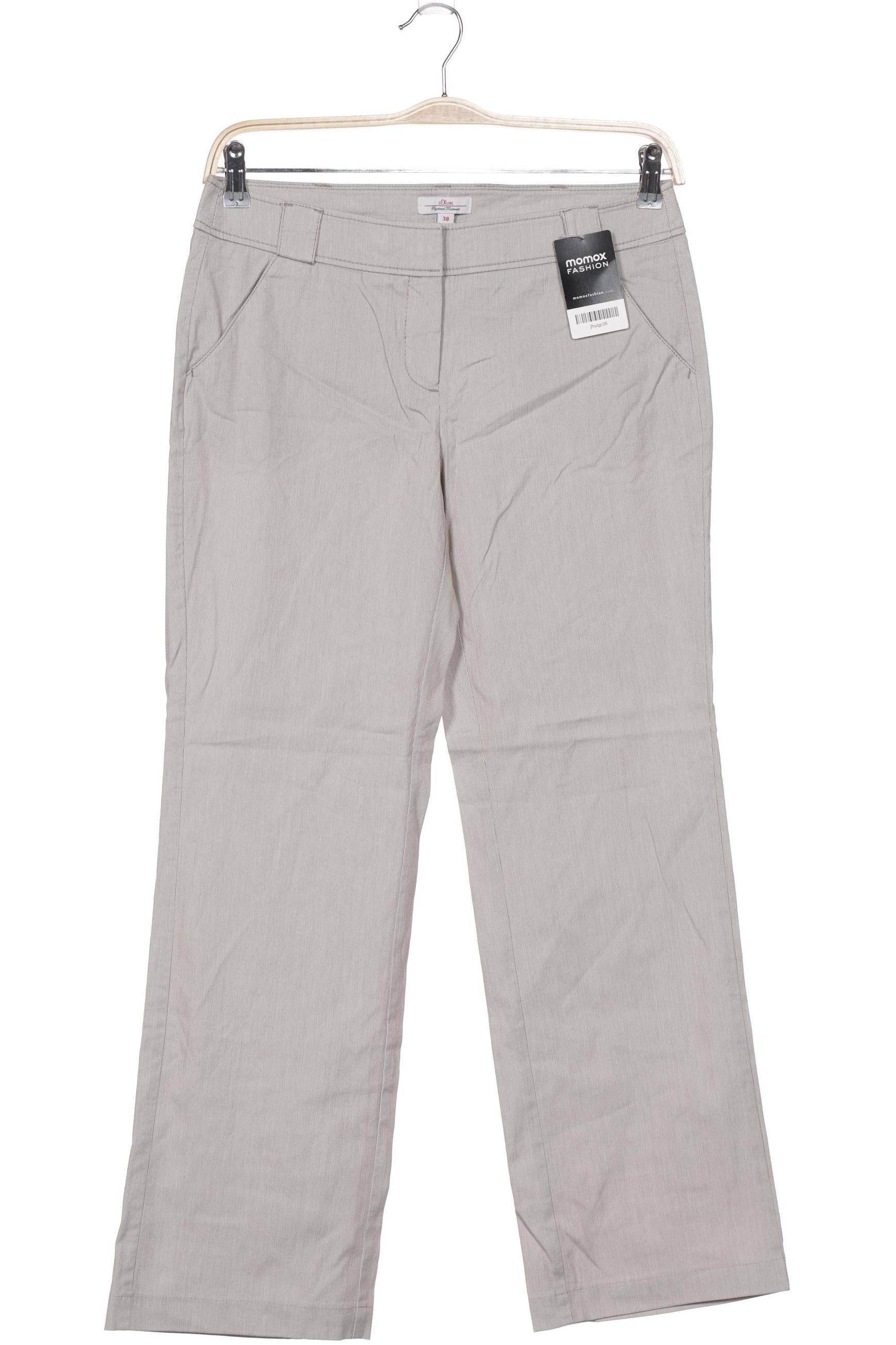 

s.Oliver Damen Stoffhose, beige