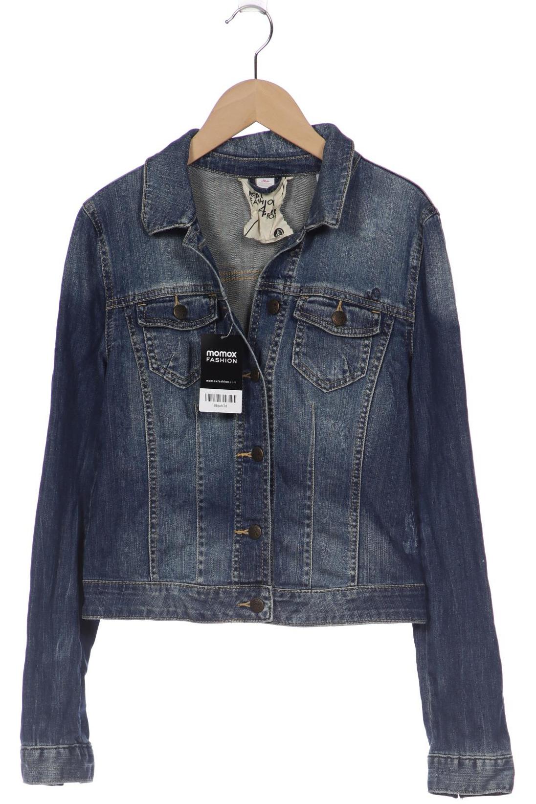 

s.Oliver Damen Jacke, blau