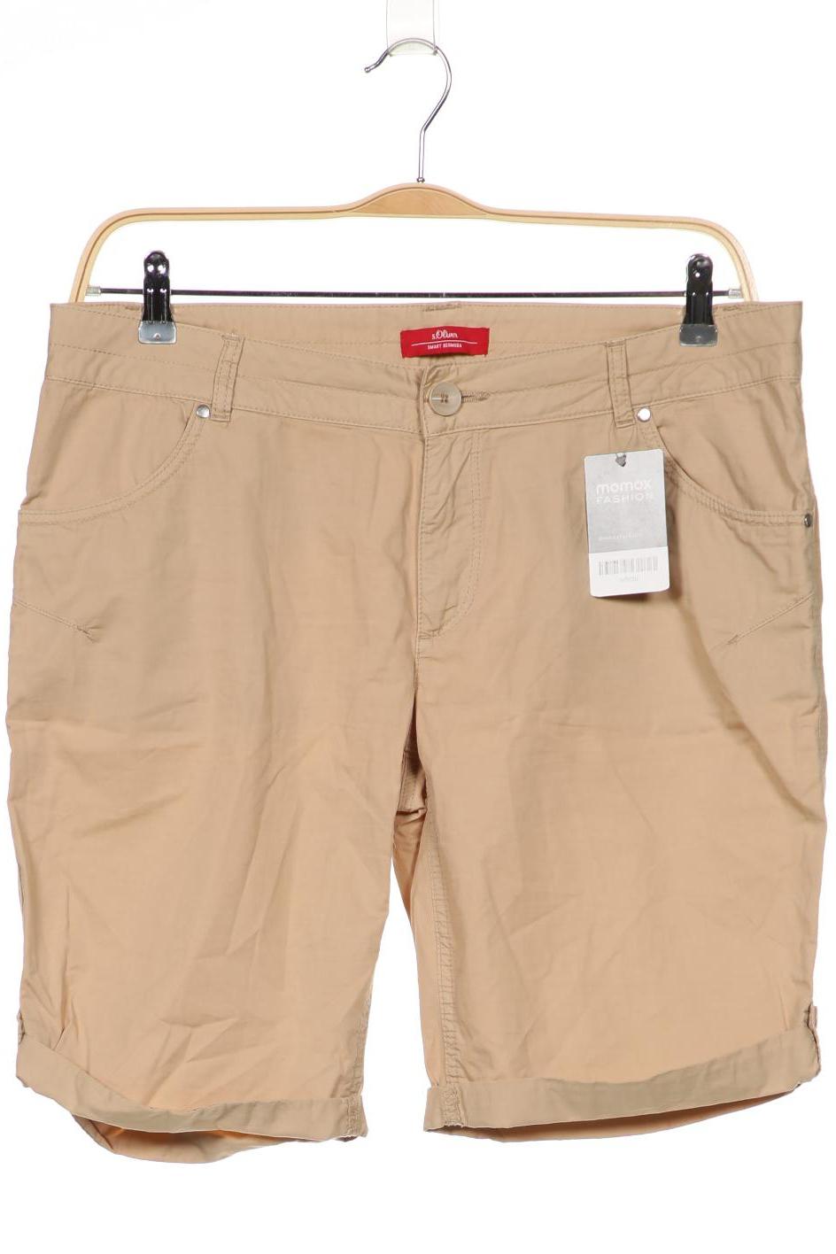 

s.Oliver Damen Shorts, beige, Gr. 36