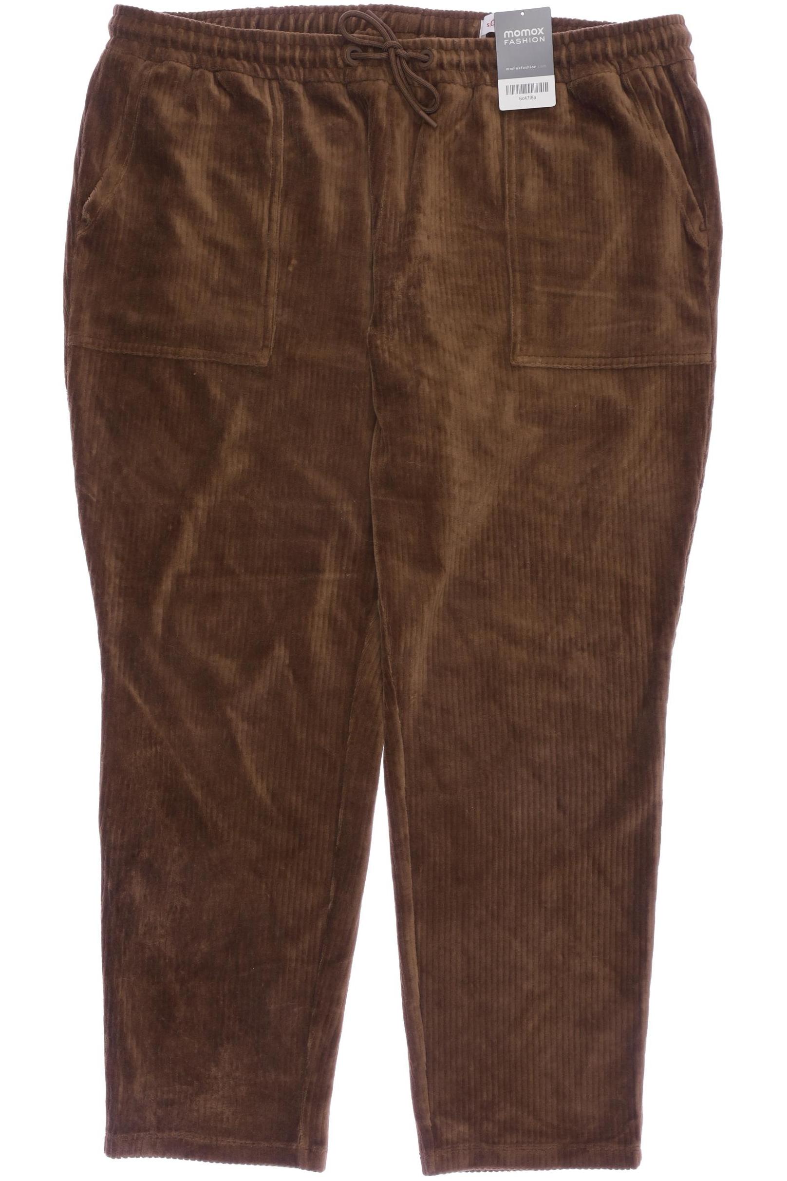 

s.Oliver Damen Stoffhose, braun, Gr. 48