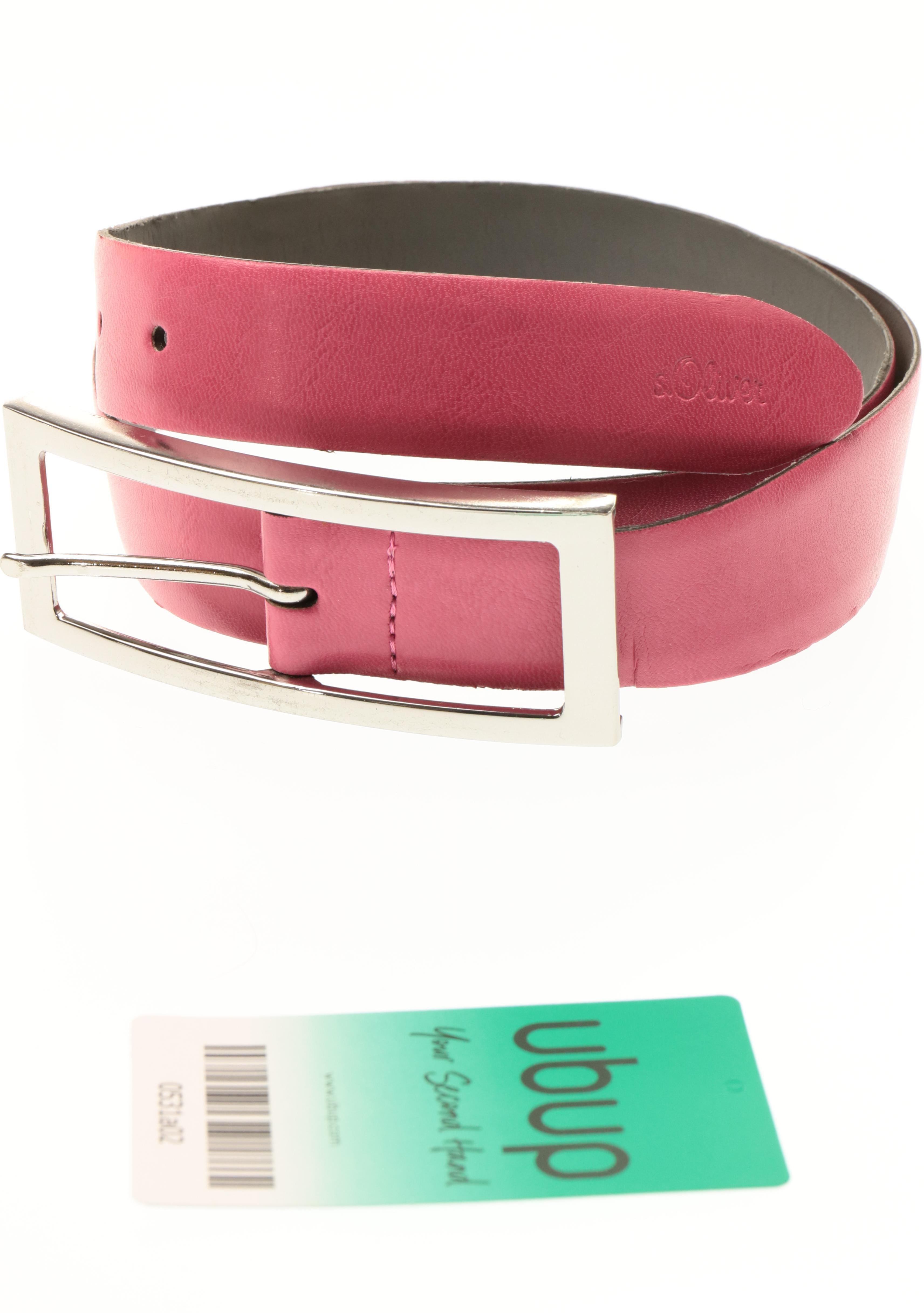 

s.Oliver Damen Gürtel, pink, Gr. 90