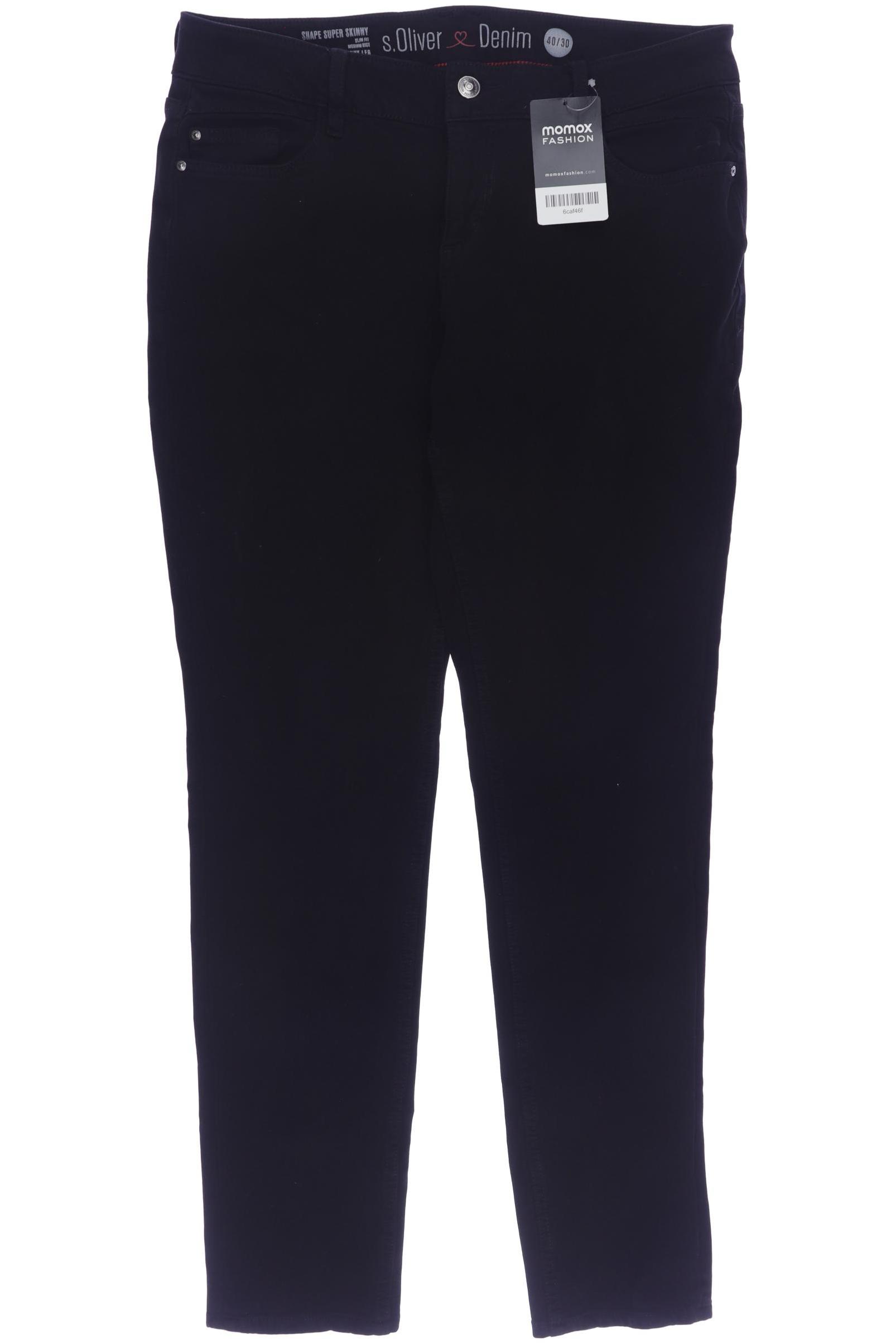 

s.Oliver Damen Jeans, schwarz, Gr. 40
