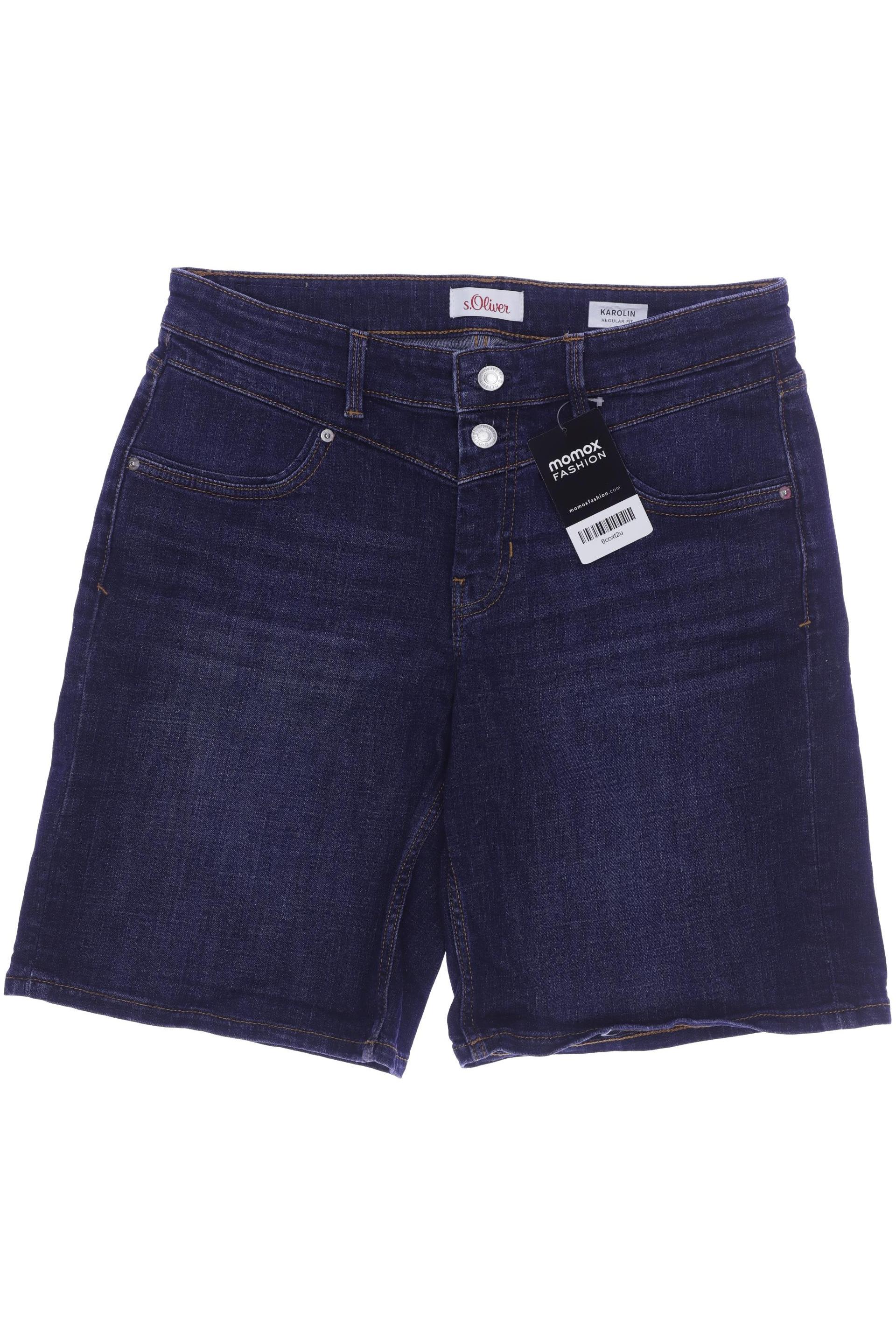 

s.Oliver Damen Shorts, blau, Gr. 38