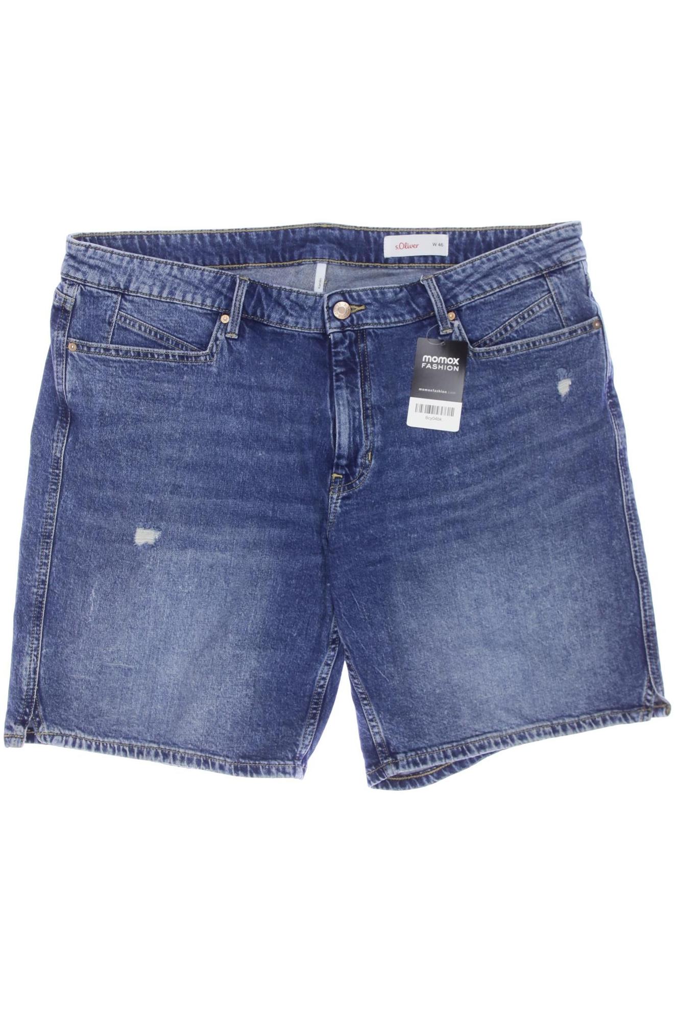 

s.Oliver Damen Shorts, blau, Gr. 46