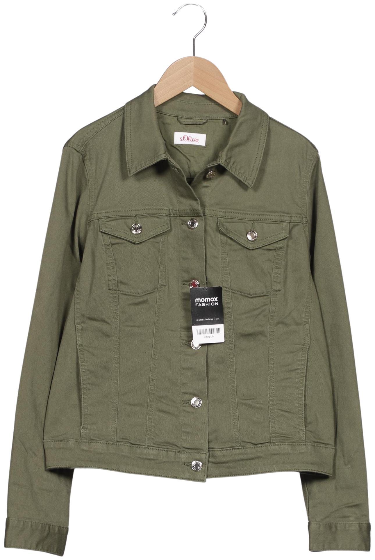 

s.Oliver Damen Jacke, grün, Gr. 40