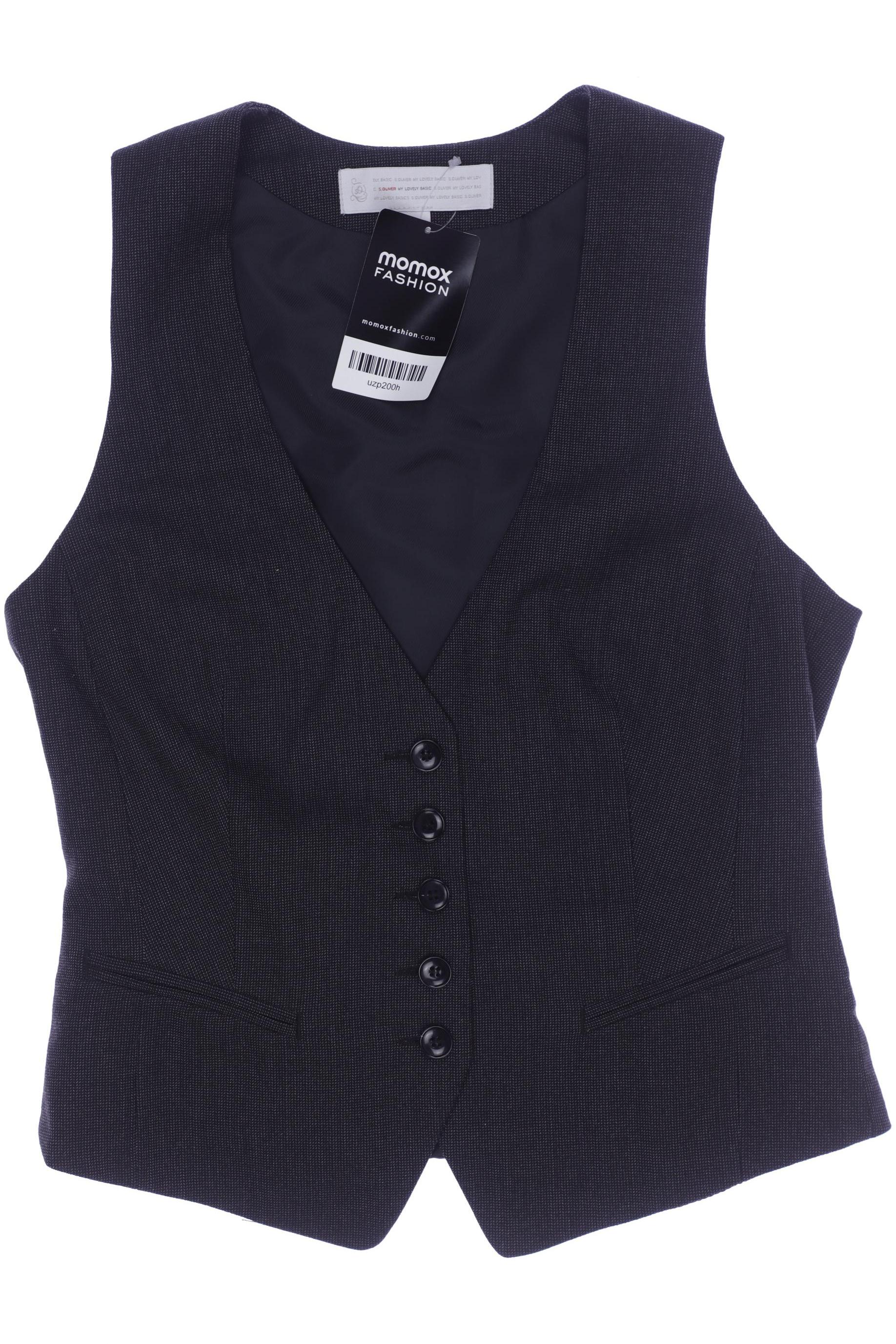

s.Oliver Damen Weste, grau, Gr. 34