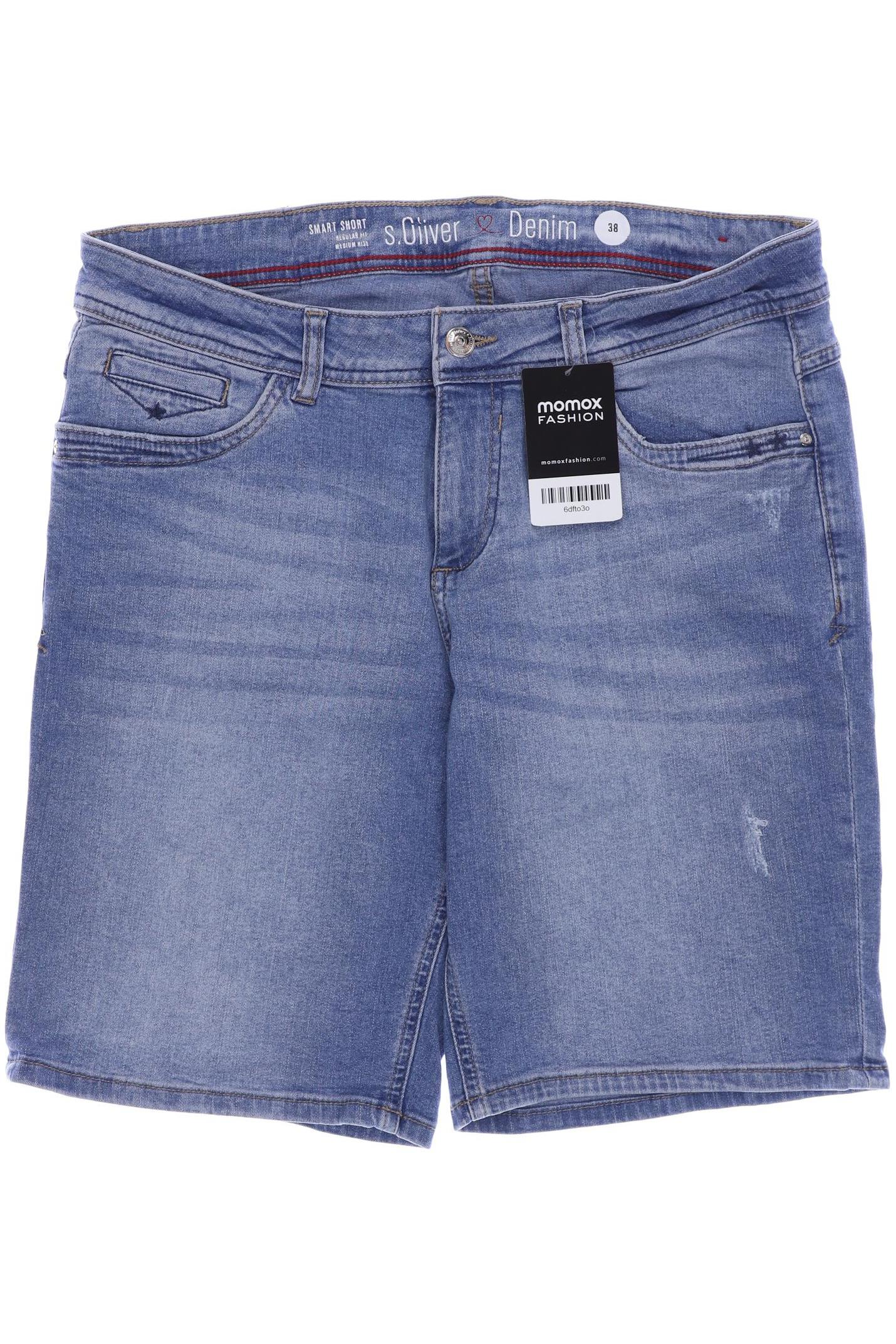 

s.Oliver Damen Shorts, blau