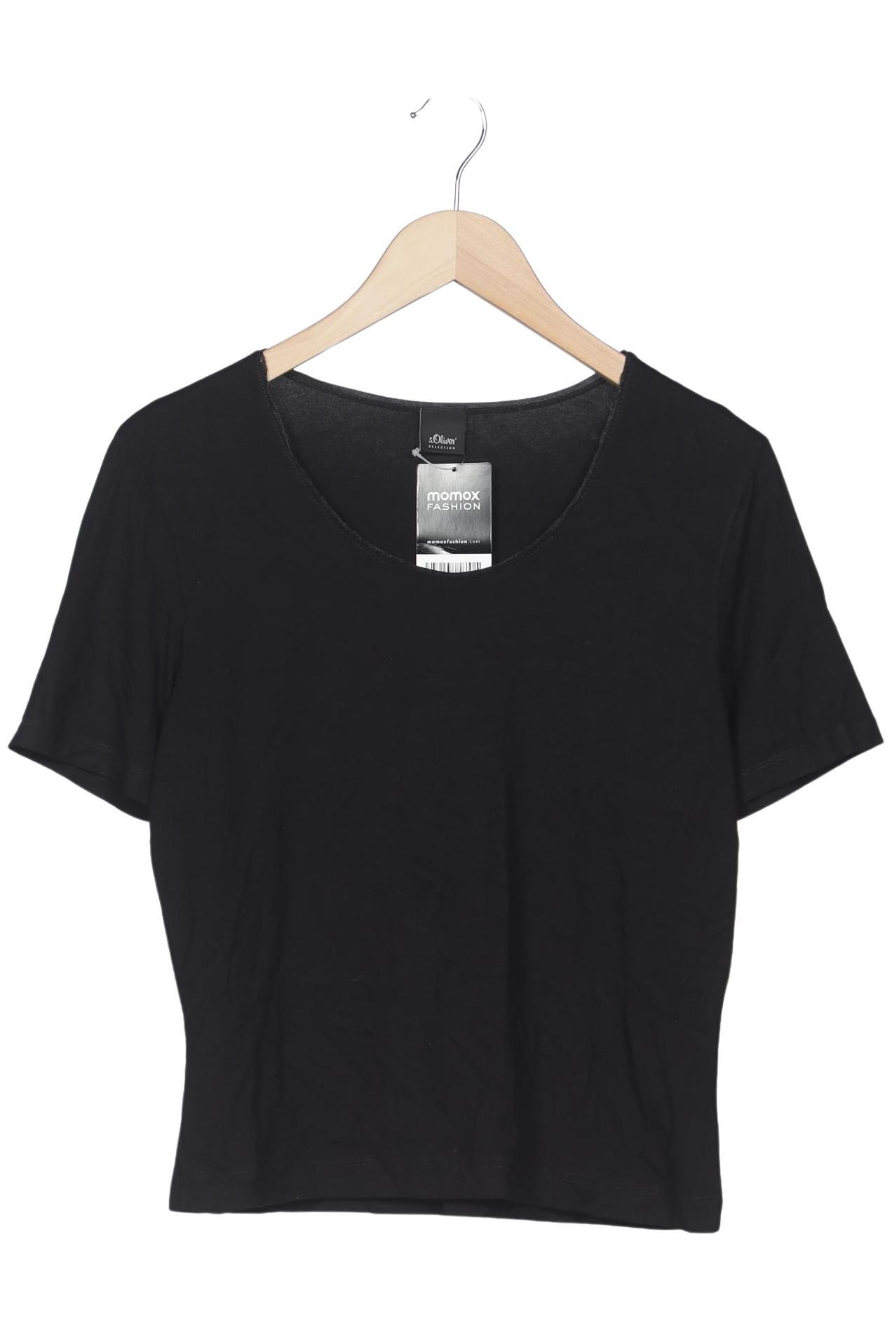 

s.Oliver Damen T-Shirt, schwarz, Gr. 42