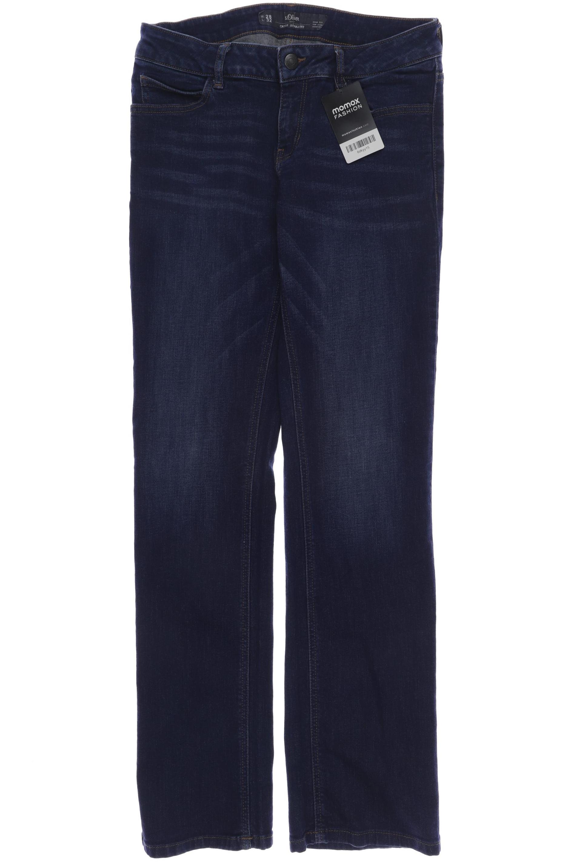 

s.Oliver Damen Jeans, blau