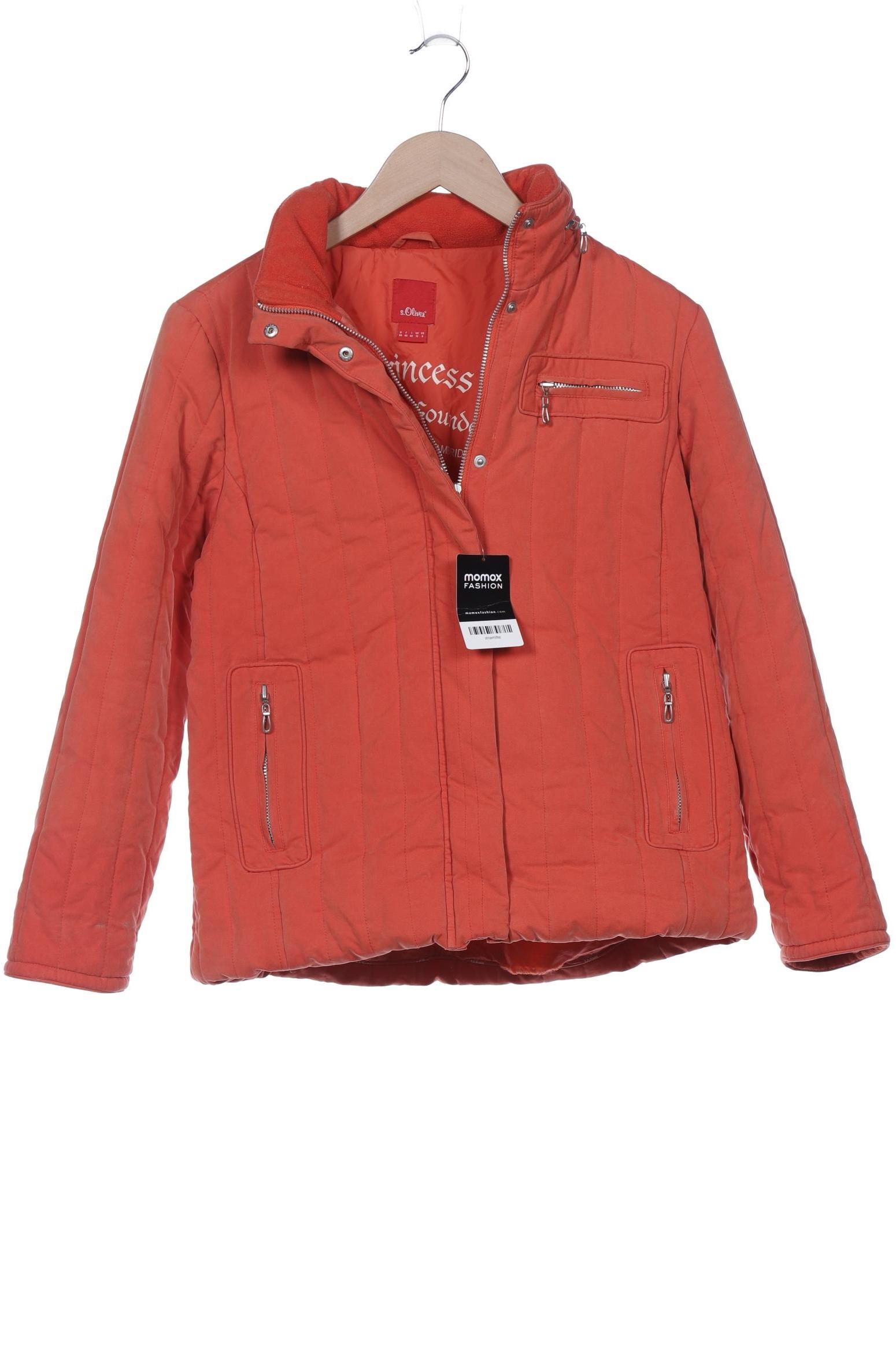 

s.Oliver Damen Jacke, orange, Gr. 38