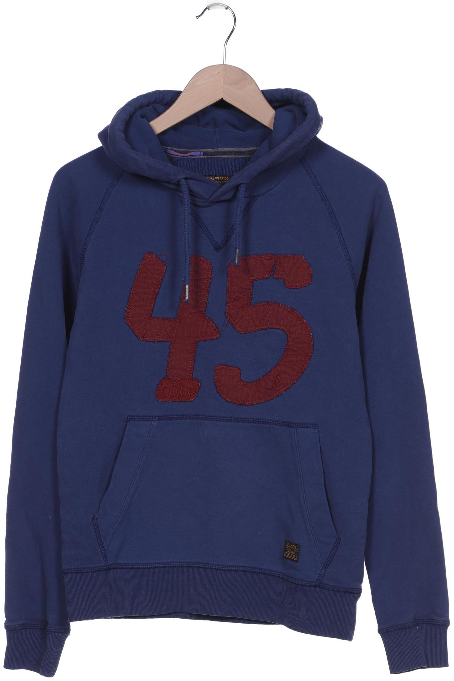 

s.Oliver Damen Kapuzenpullover, blau, Gr. 36