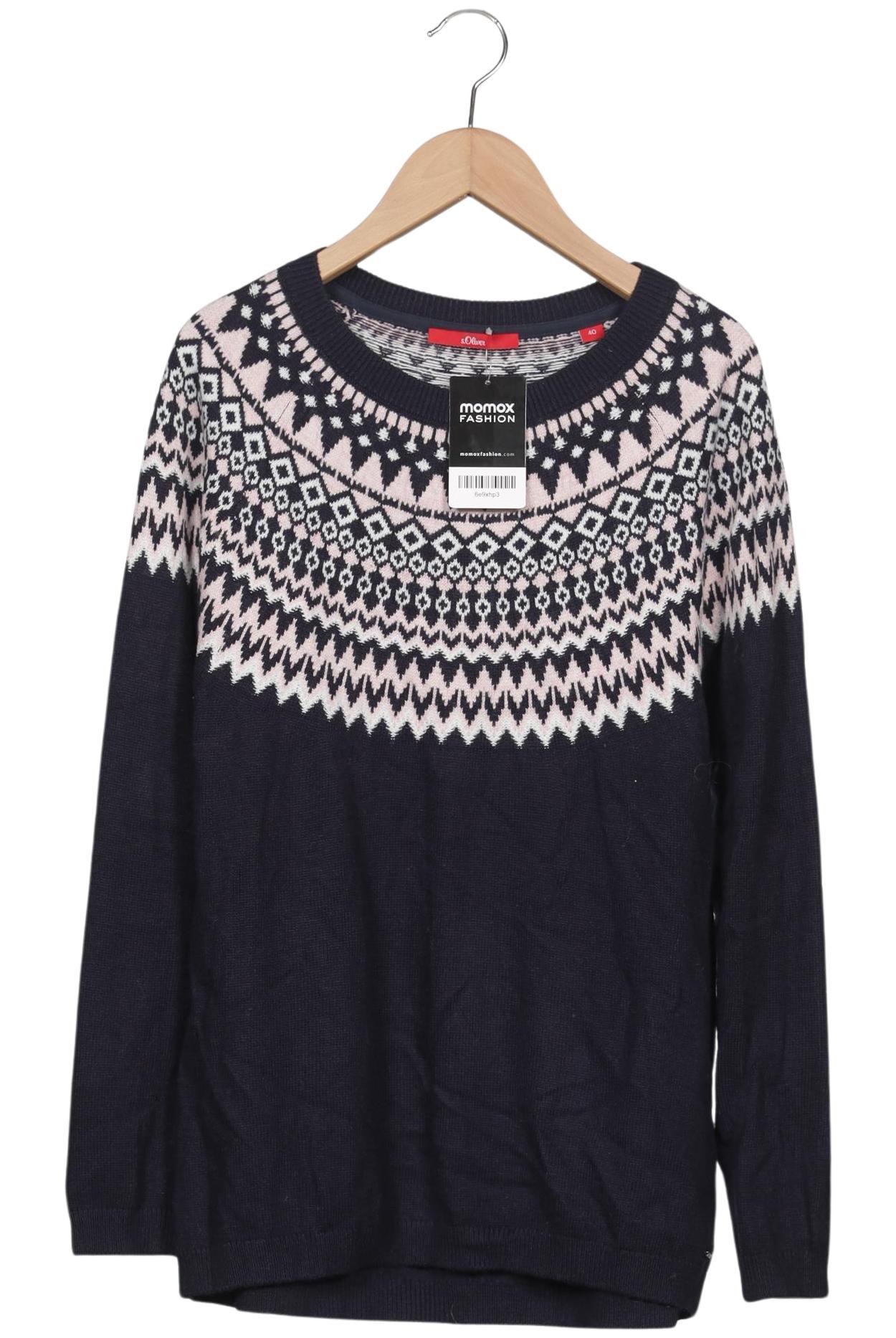 

s.Oliver Damen Pullover, mehrfarbig, Gr. 40