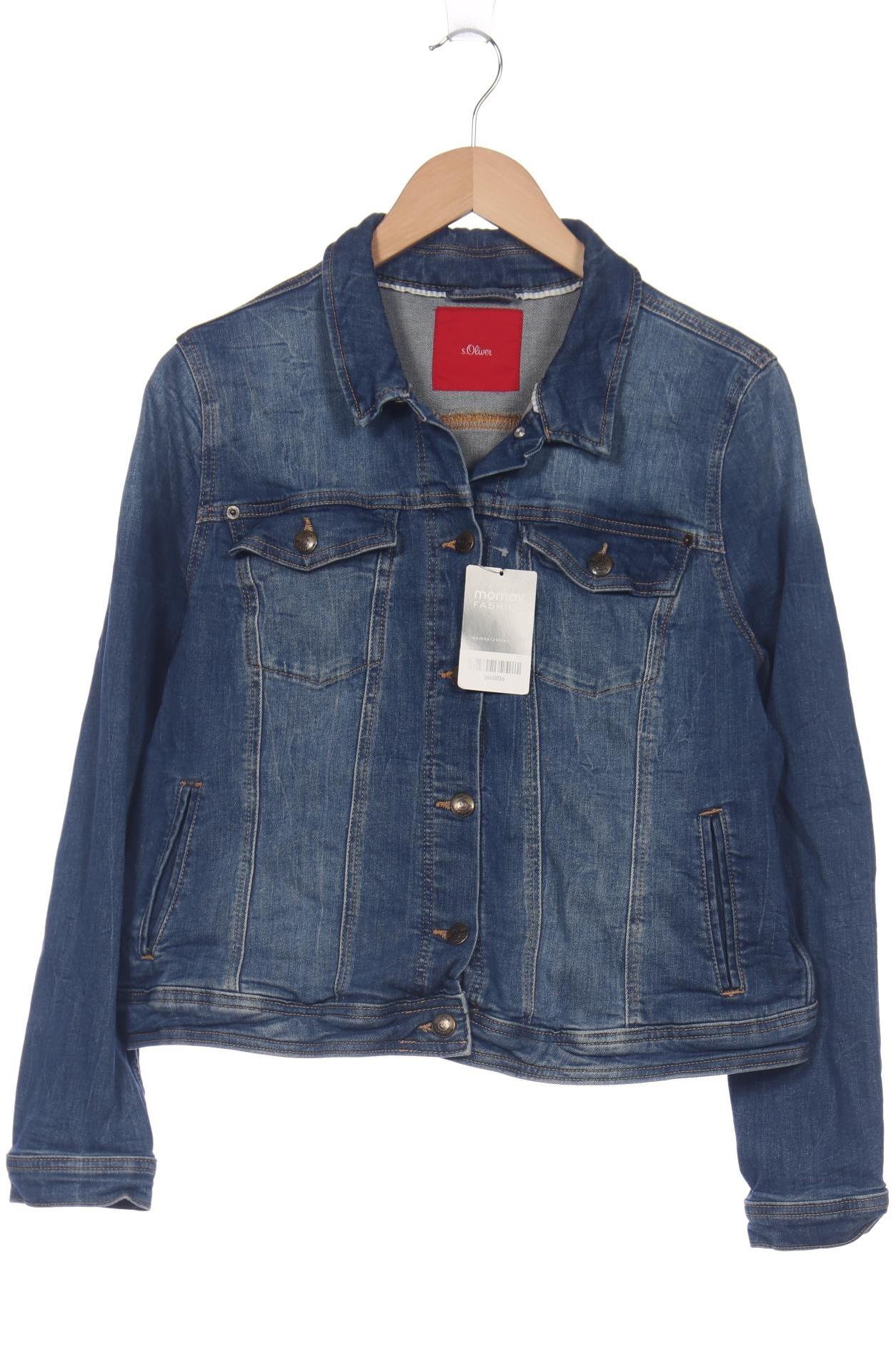 

s.Oliver Damen Jacke, blau, Gr. 42