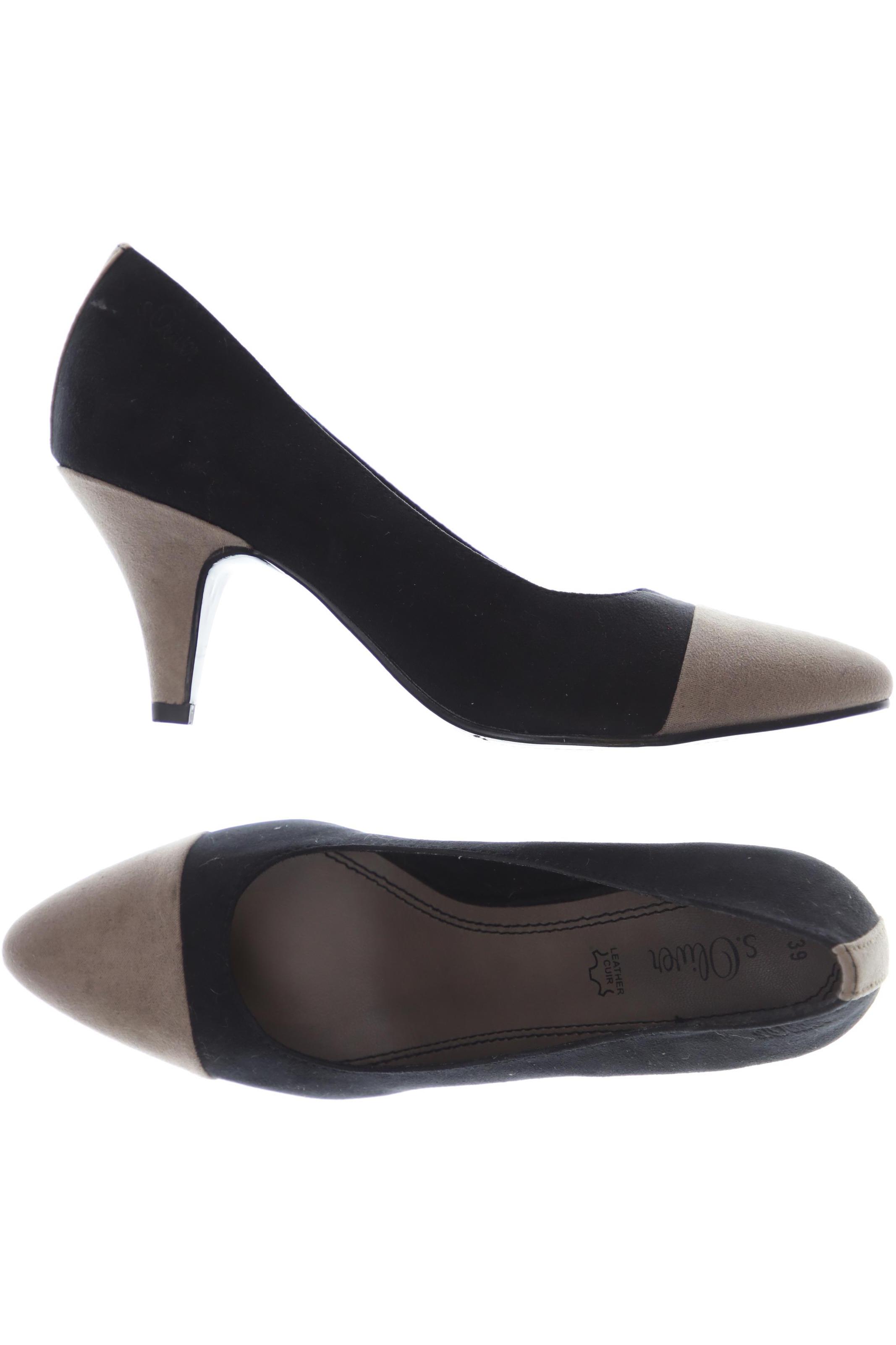

s.Oliver Damen Pumps, schwarz, Gr. 39