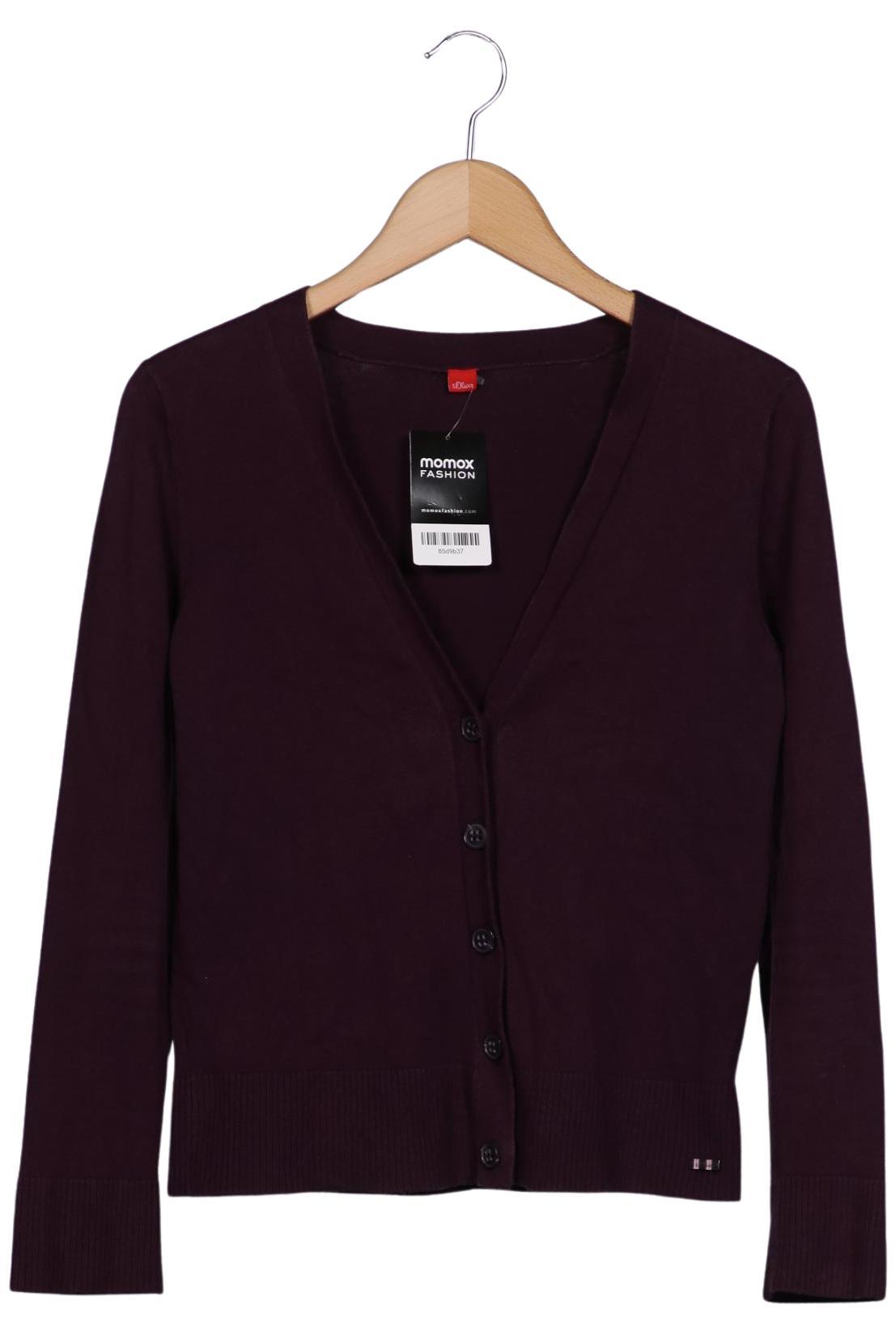

s.Oliver Damen Strickjacke, bordeaux, Gr. 40
