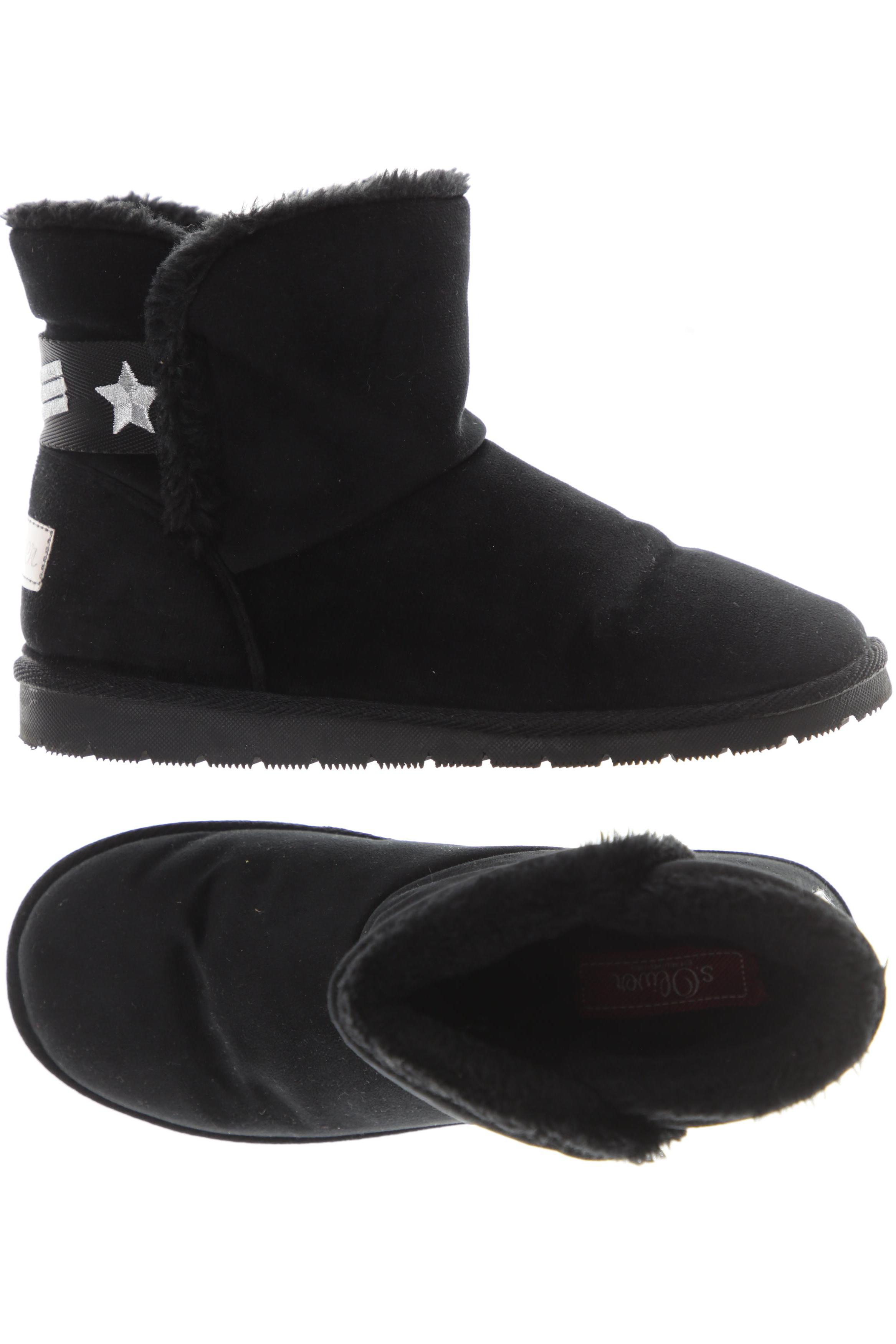 

s.Oliver Damen Stiefelette, schwarz, Gr. 37