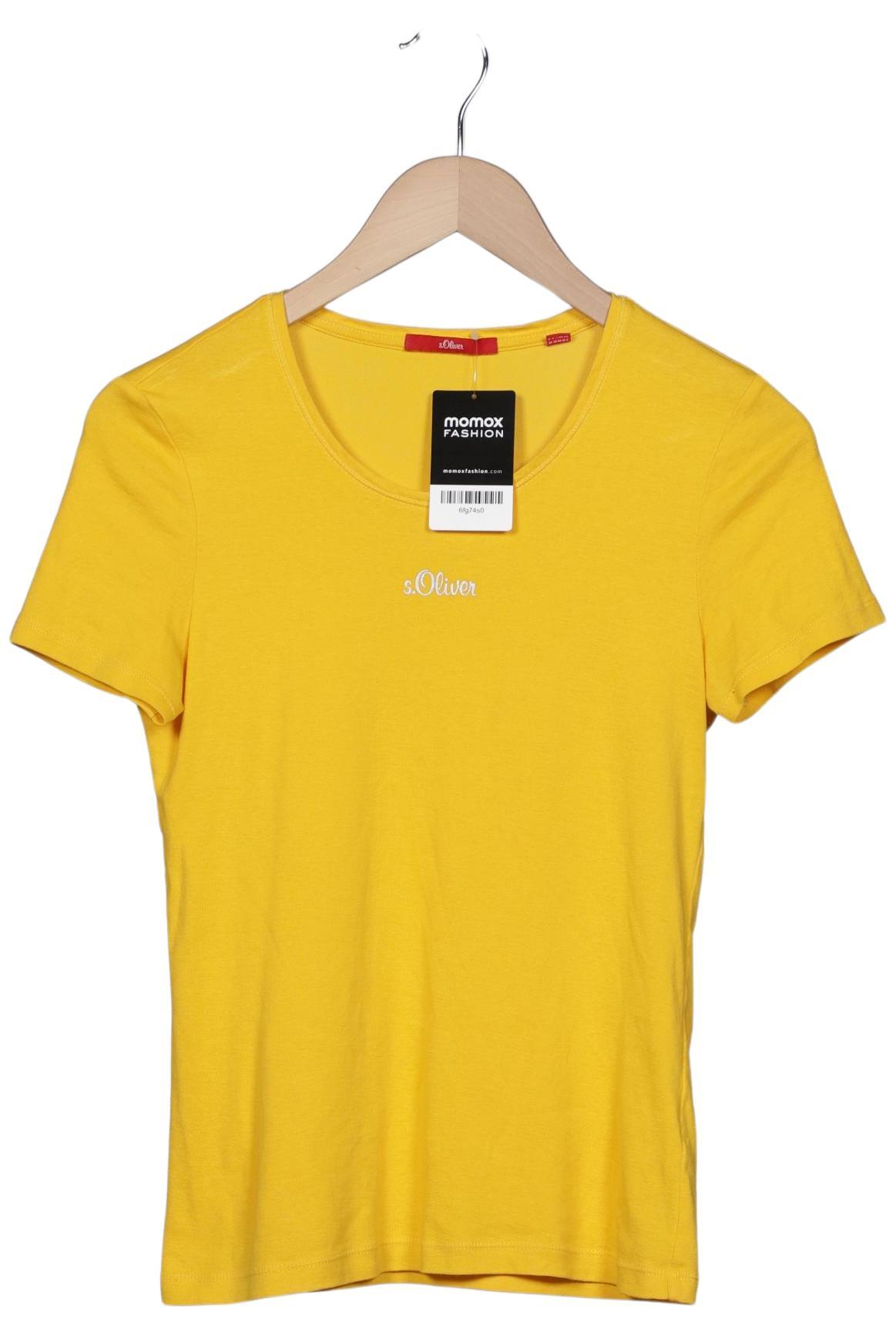 

s.Oliver Damen T-Shirt, orange, Gr. 36