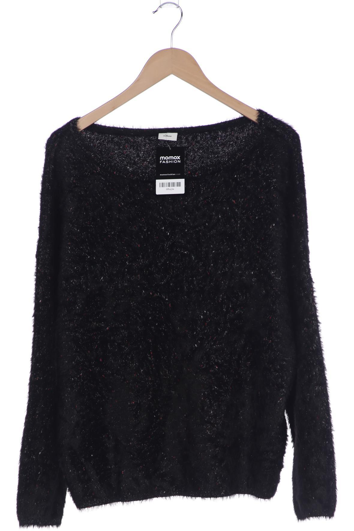 

s.Oliver Damen Pullover, schwarz, Gr. 42