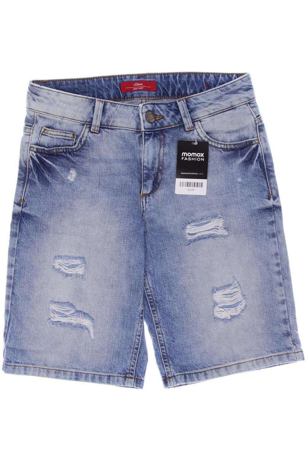 

s.Oliver Damen Shorts, blau, Gr. 32