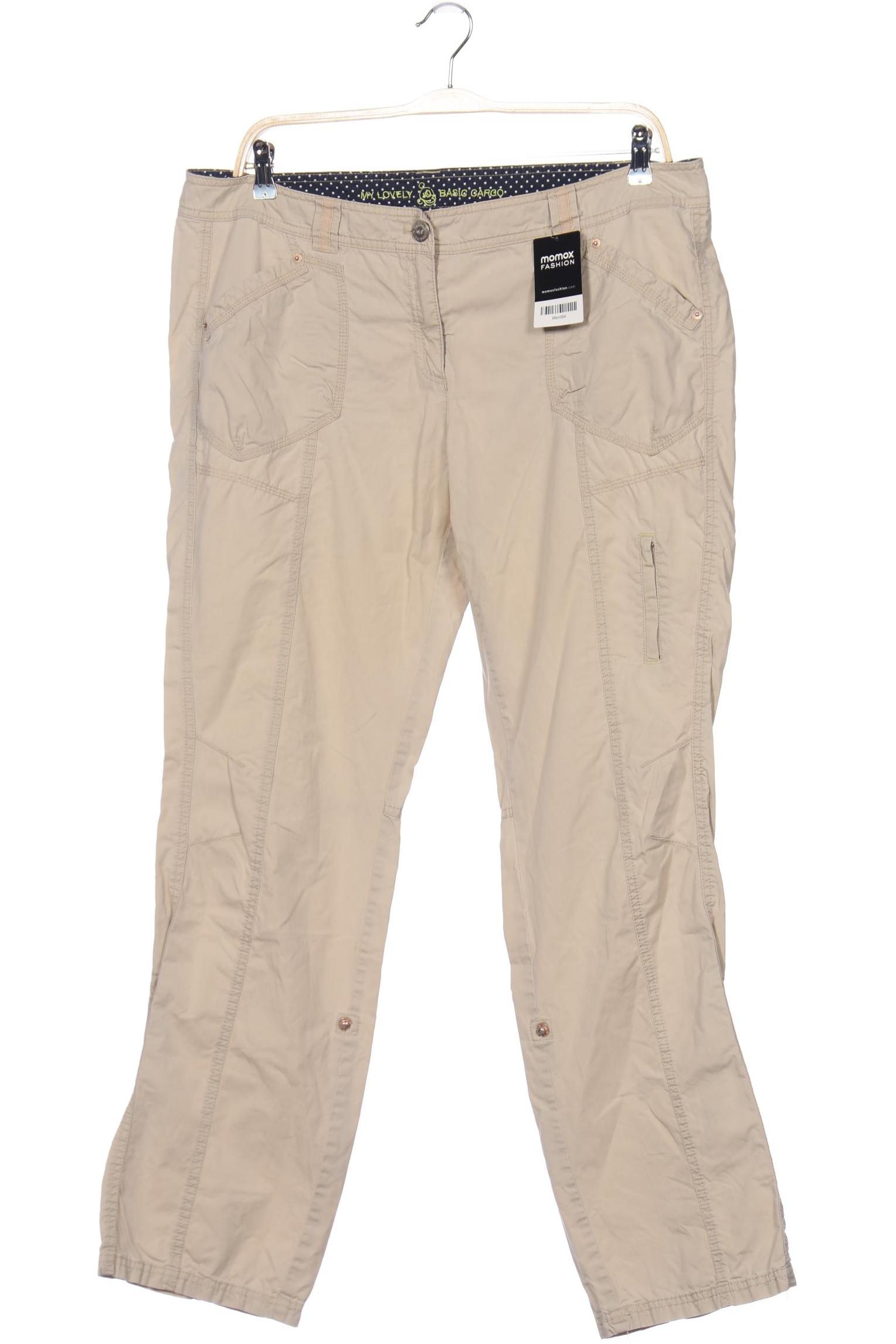 

s.Oliver Damen Stoffhose, cremeweiß