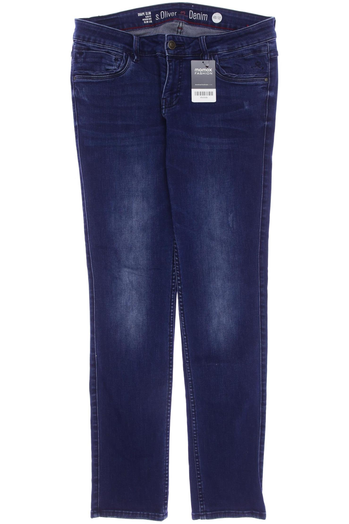 

s.Oliver Damen Jeans, marineblau, Gr. 40