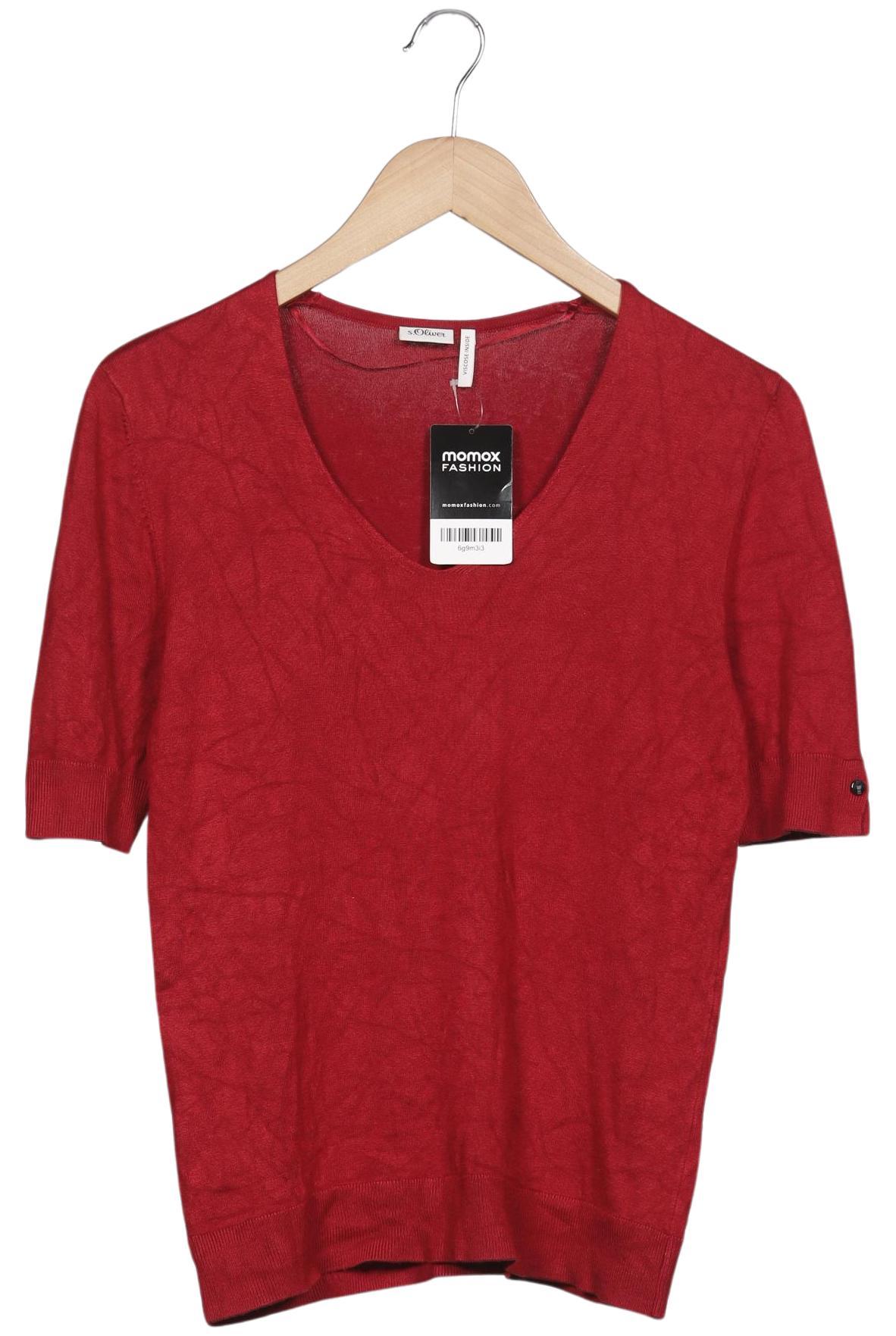 

s.Oliver Damen Pullover, rot, Gr. 38